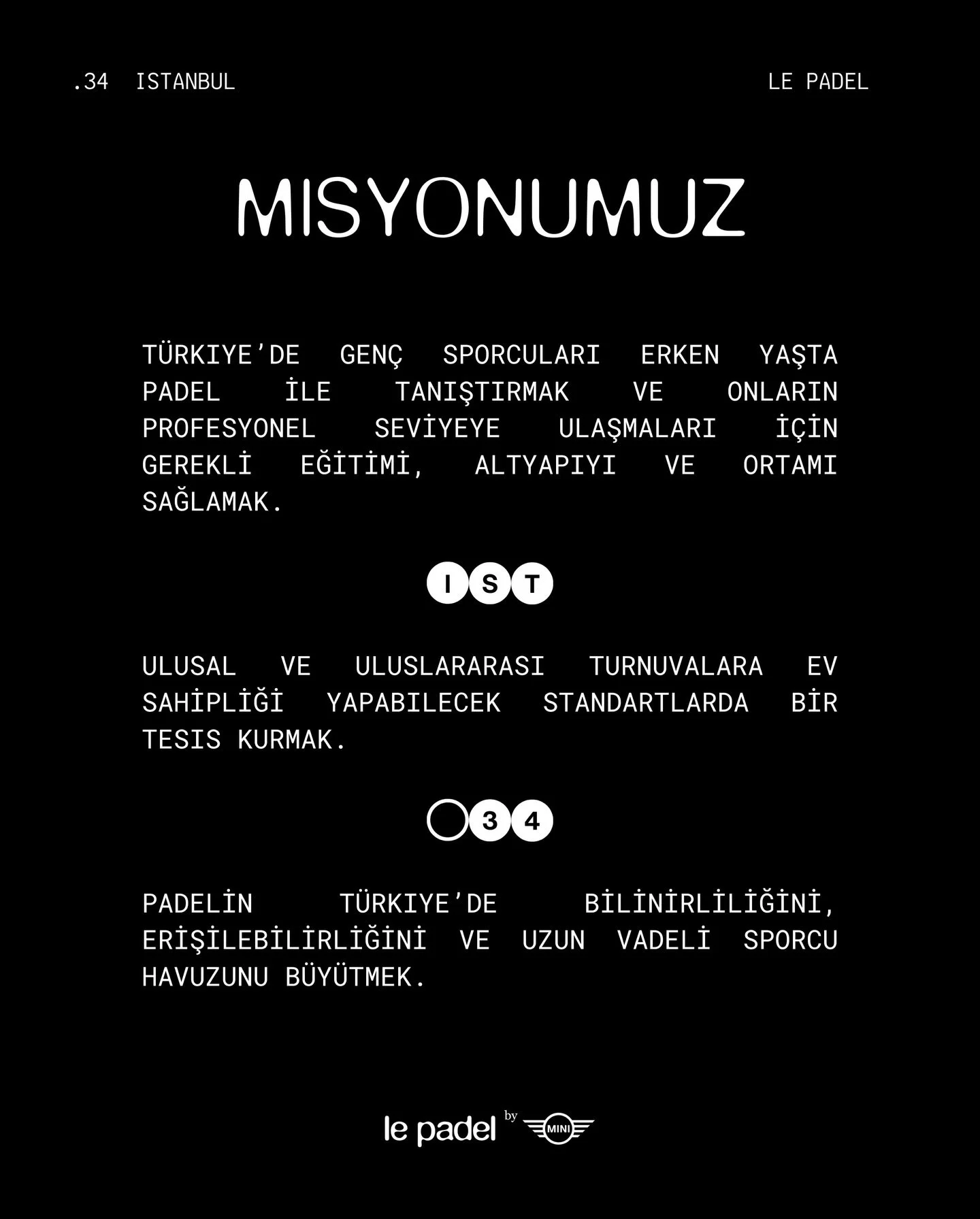 MISYONUMUZ.

#lepadelbymini