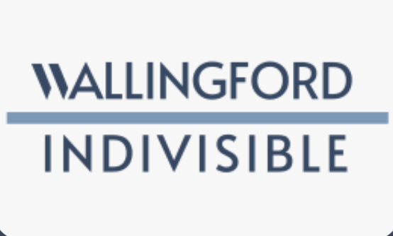 Text reading 'Wallingford Indivisible' on a white background.