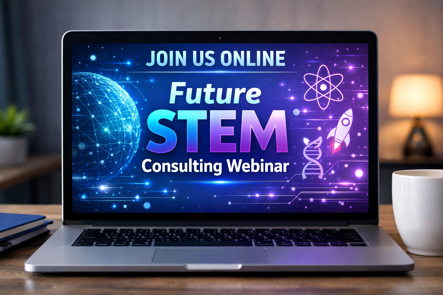 ChatGPT created image of FSC webinar announcement.