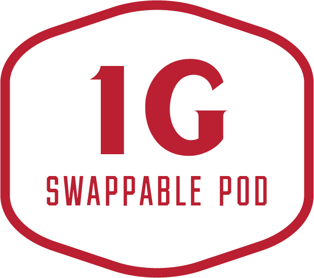 1 gram swappable pod