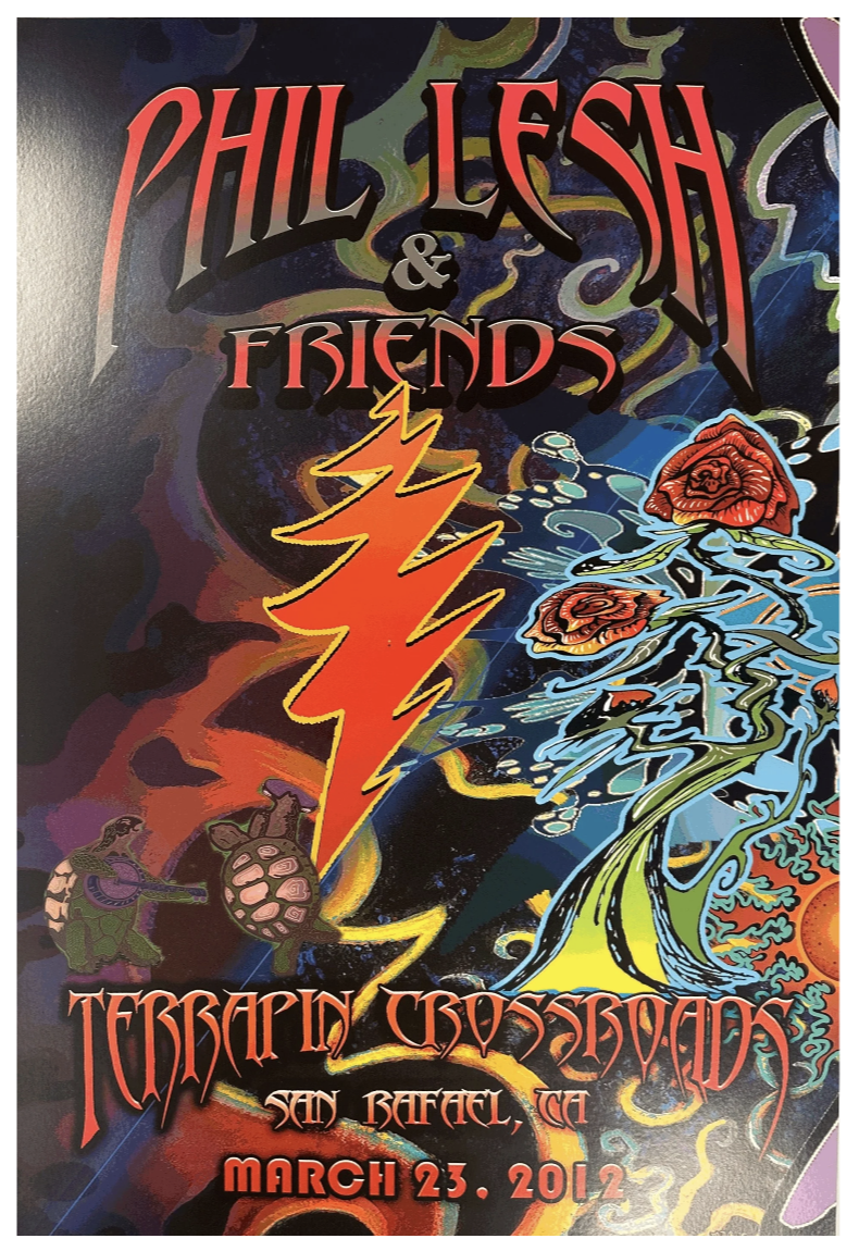 3/23/12 TXR Phil Lesh & Friends (First TXR Poster!)