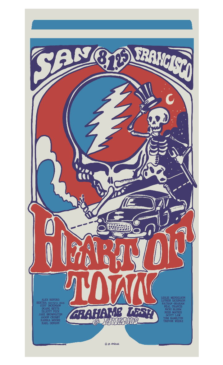 Madalyn Stefanak 8/1/25 Heart of Town Poster