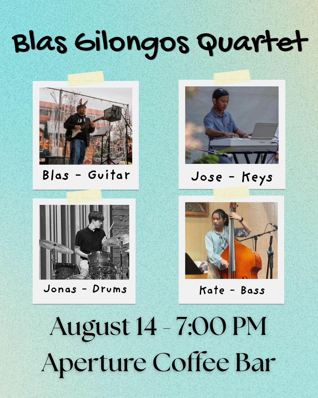 Blas Gilongos Quartet