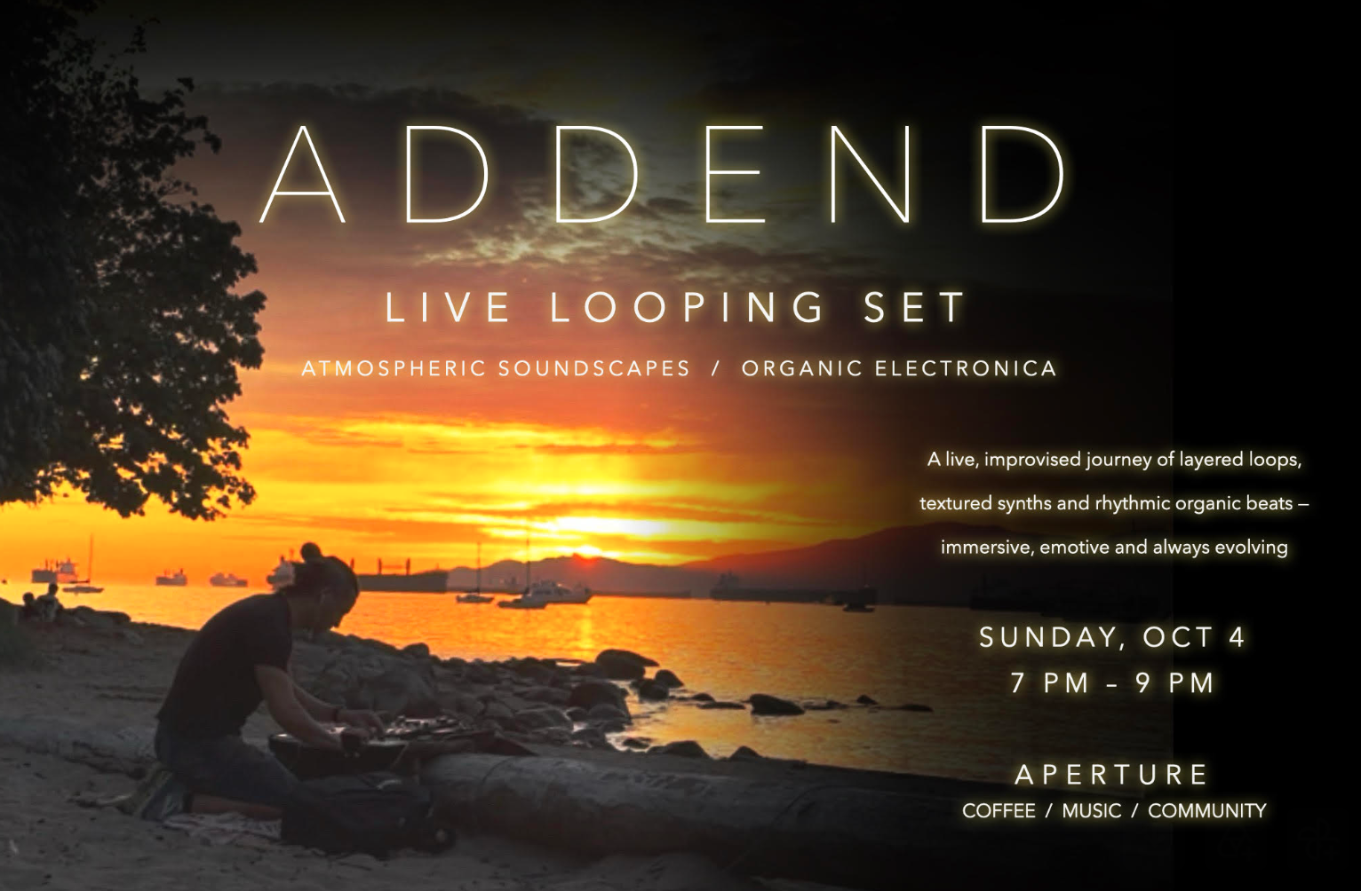 ADDEND - Electronic music live looping Set