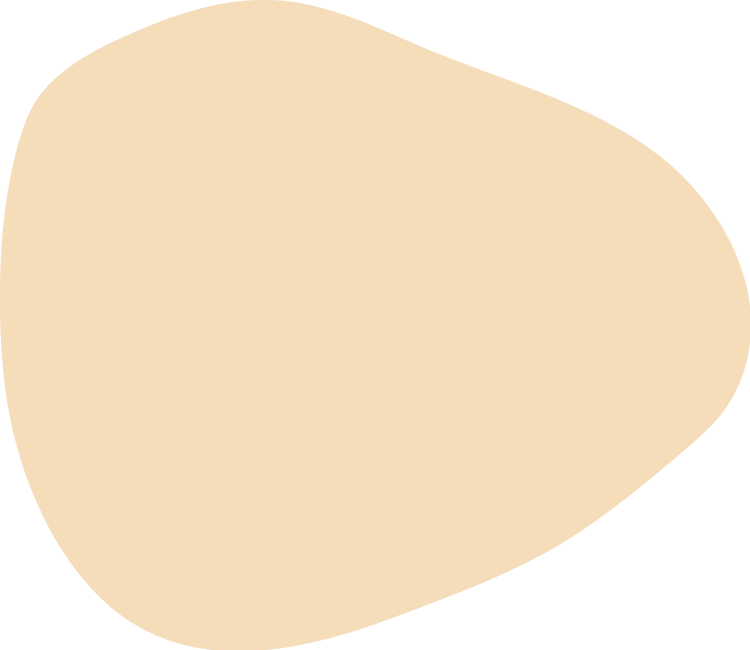 Beige background shape