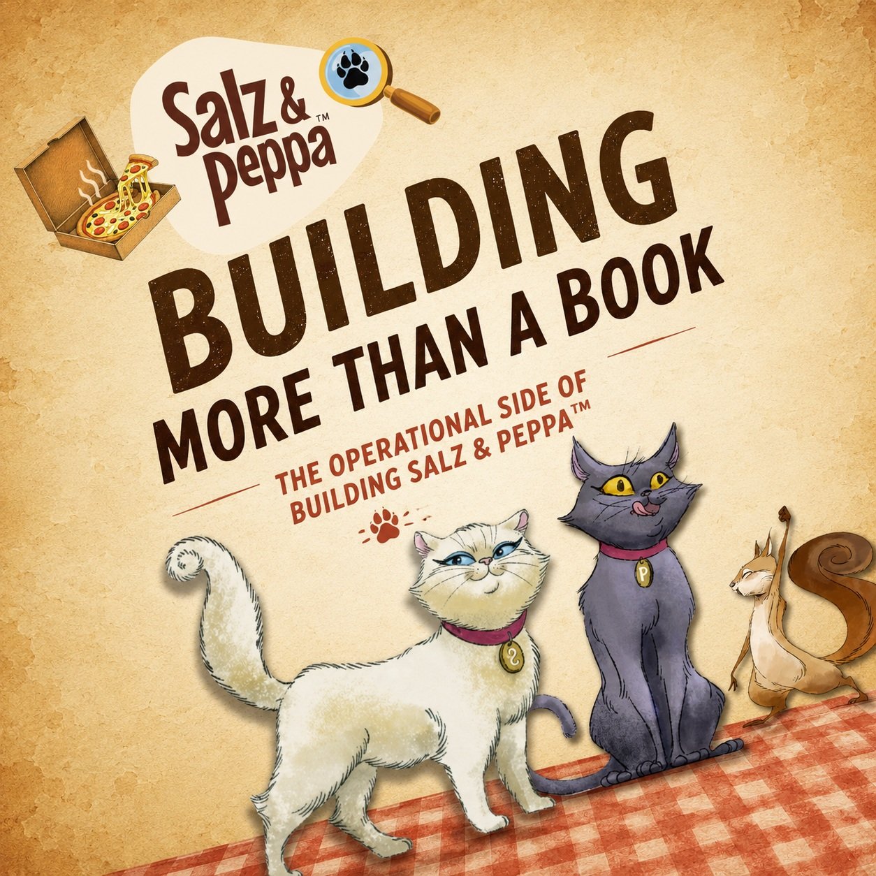 We&rsquo;re building more than a book. 🐾🔎🍕

Salz &amp; Peppa started with one missing pizza and two curious cats. But somewhere along the way, their little Brooklyn mystery started growing into something much bigger.

More mysteries. More characte