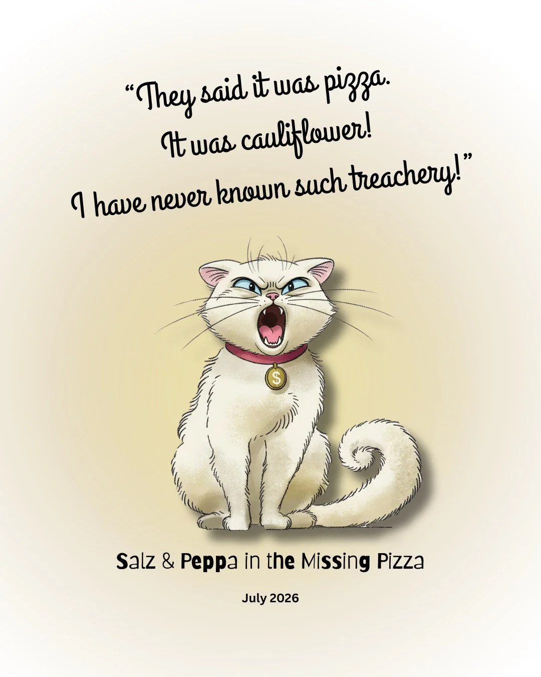 🚨 DRAMA ALERT! 🚨

Salz just discovered someone suggested... cauliflower pizza crust.

Her official statement:
"If it doesn't involve real dough, we need to have a very serious conversation." 😾🍕

Peppa says it's worth trying.
Che