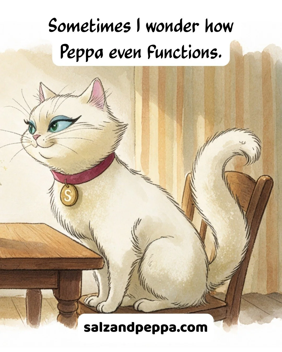 Every friendship has one.

The responsible one.

And the one who makes the responsible one wonder how they've survived this long. 😂🐾

Salz loves Peppa. Really, he does.

Most days.

🔎 Meet these two best friends in *Salz &amp; Peppa in the Missing