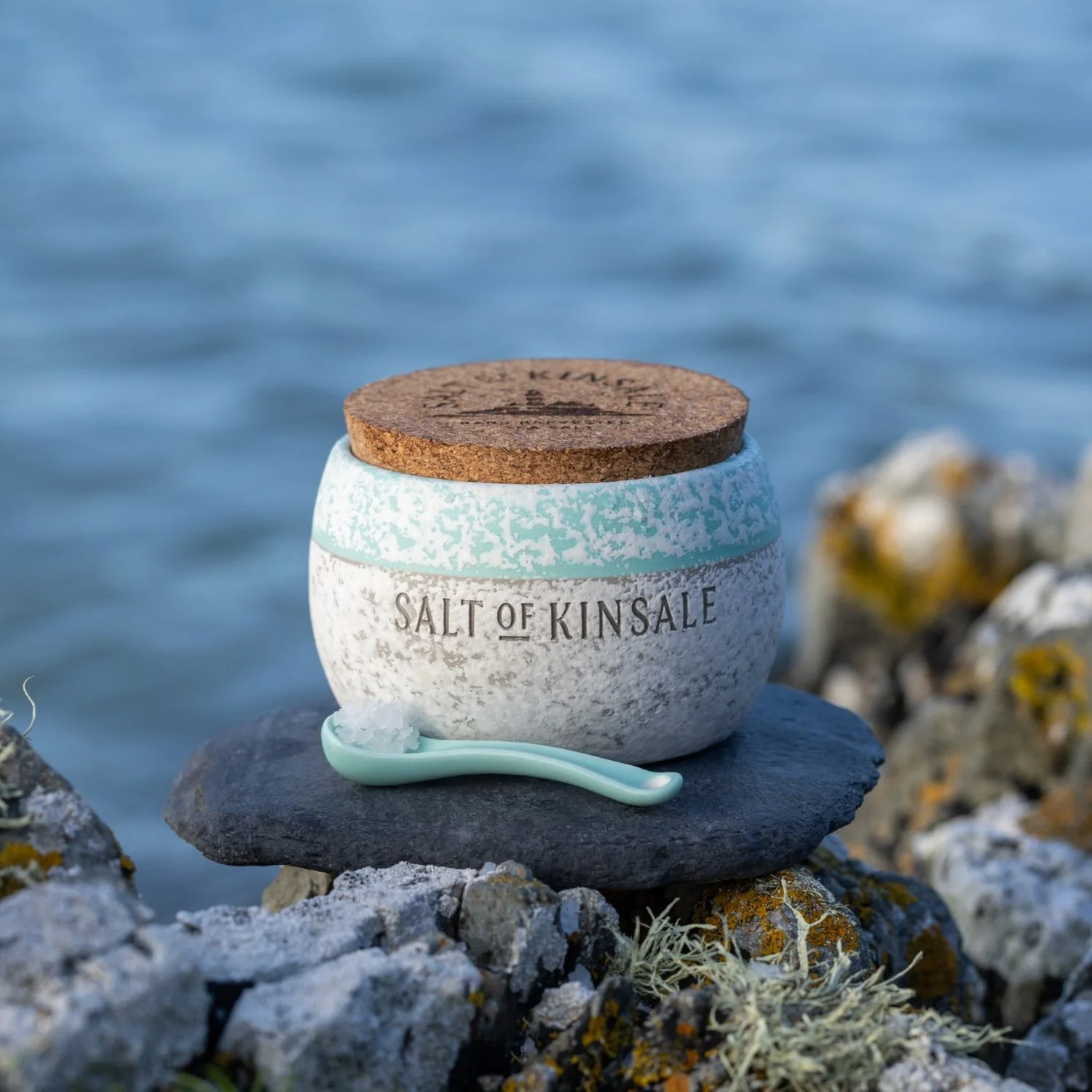 Salt of Kinsale 125g Ceramic Salt Pot