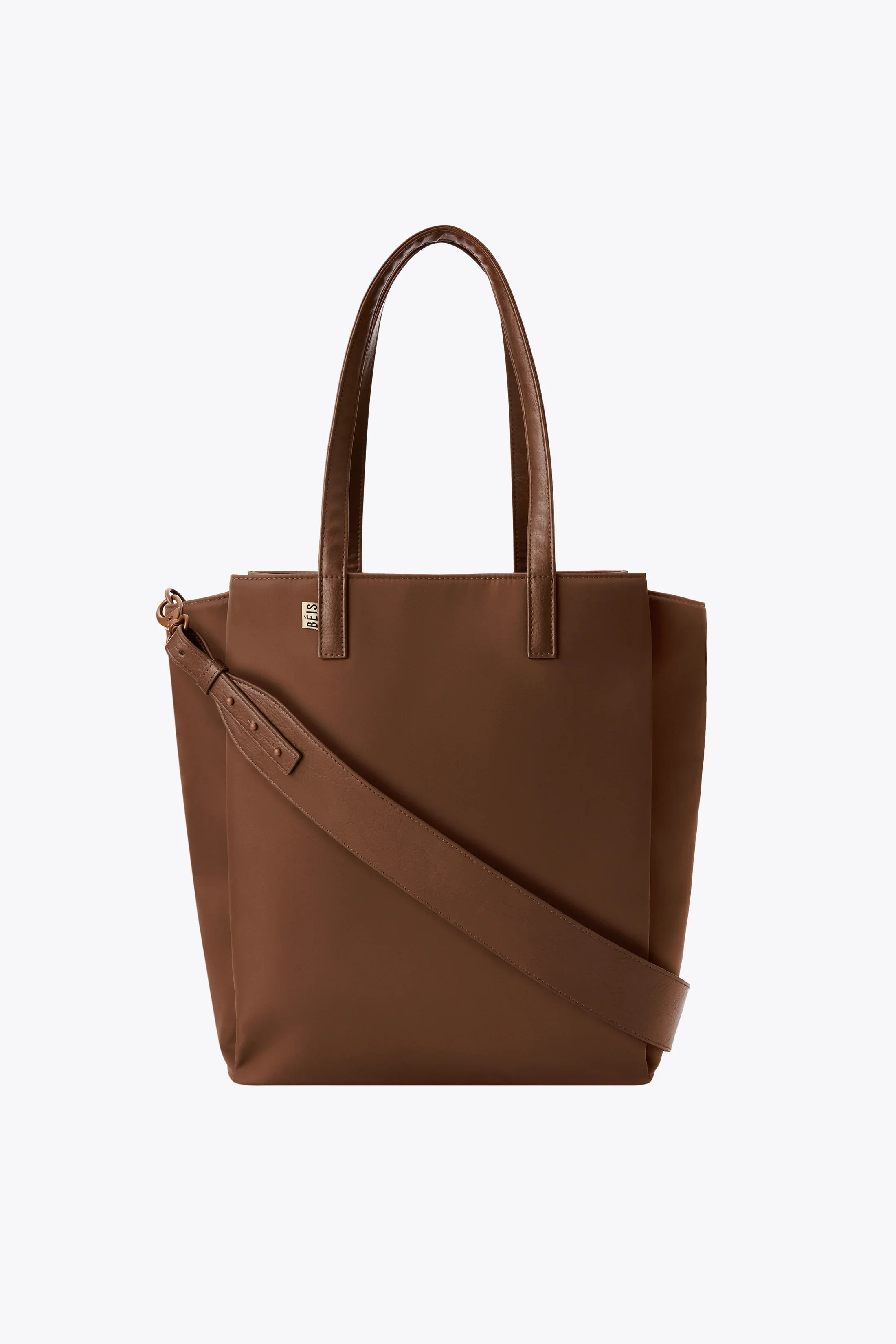 Béis The Commuter Tote  in Maple