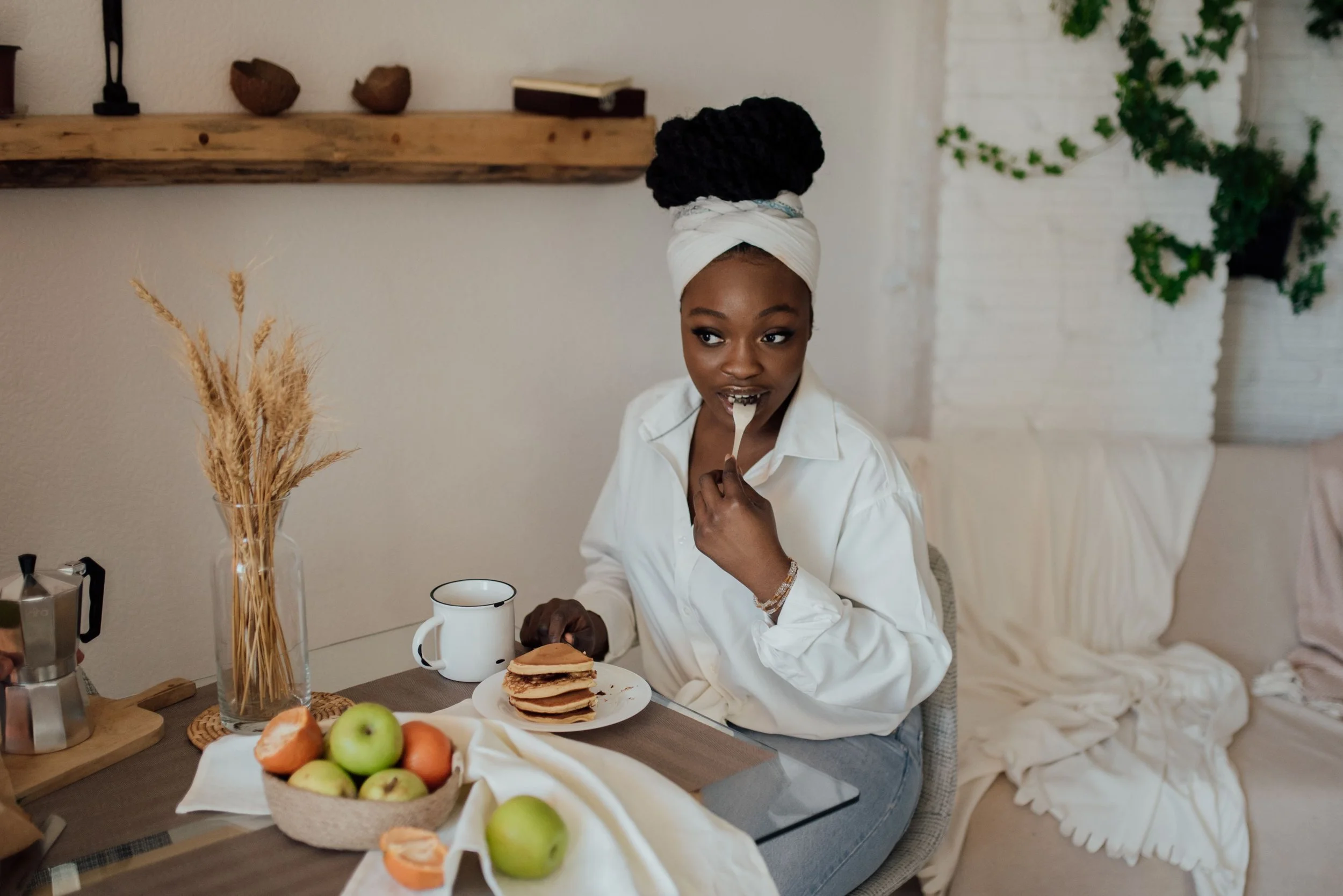 eating nourishing food | The Sectional