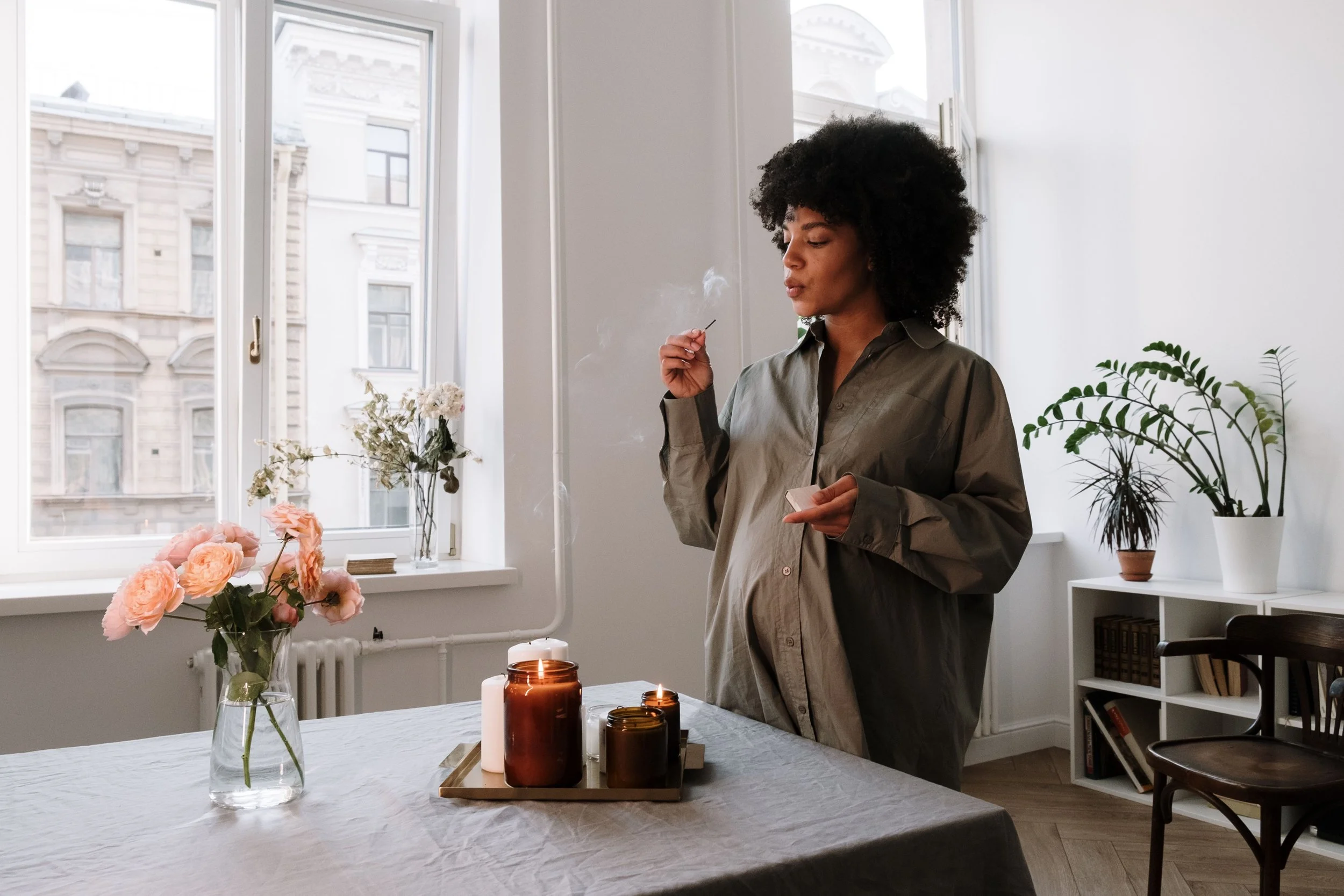pregnant woman habits for fall | The Sectional