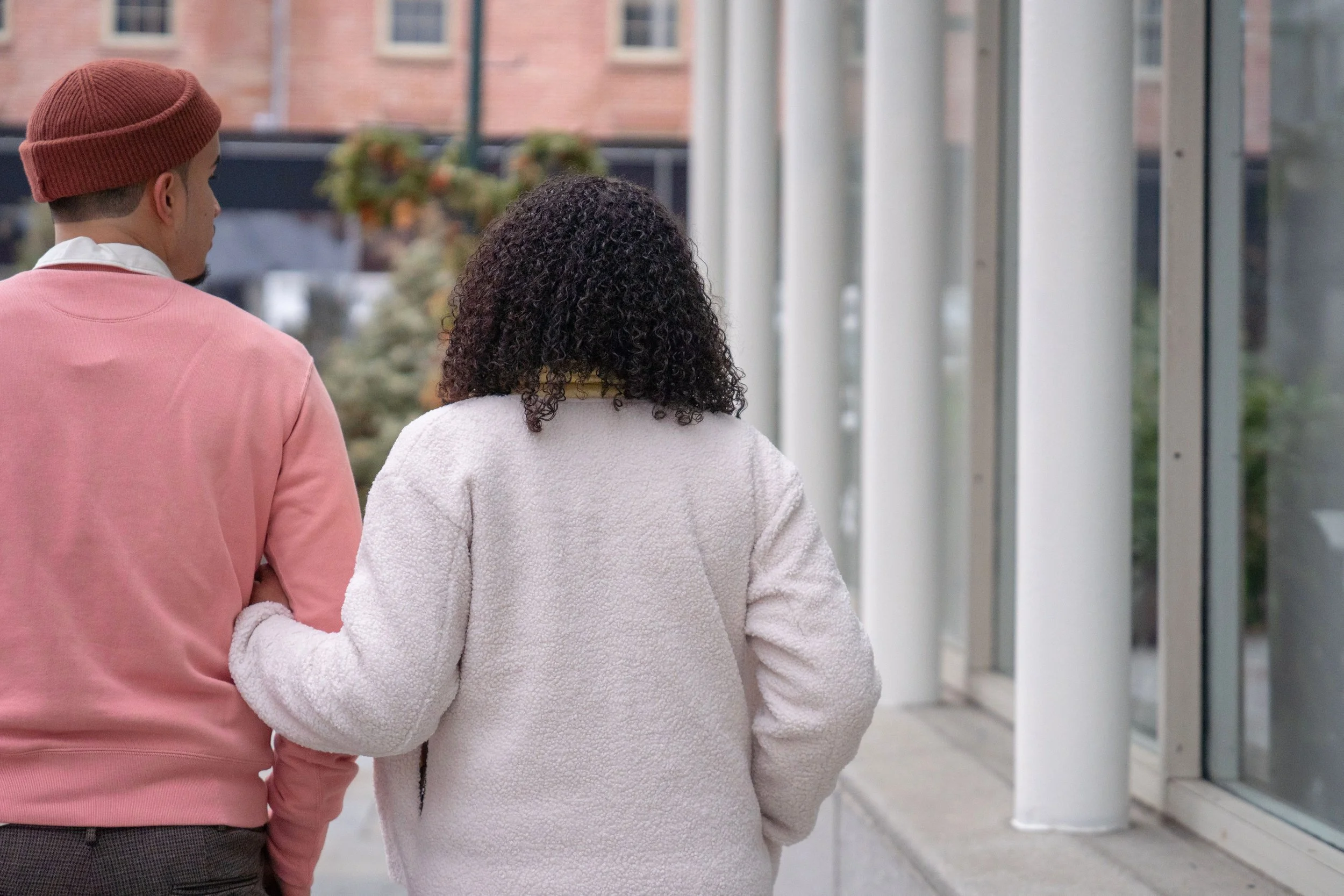 couple going on a walk fertility getting pregnant | The Sectional