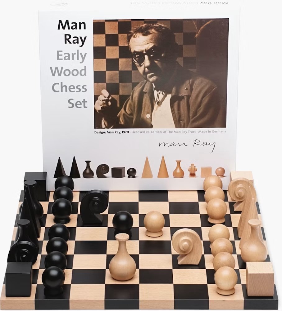 Man Ray Early Wood Chess Set.jpeg