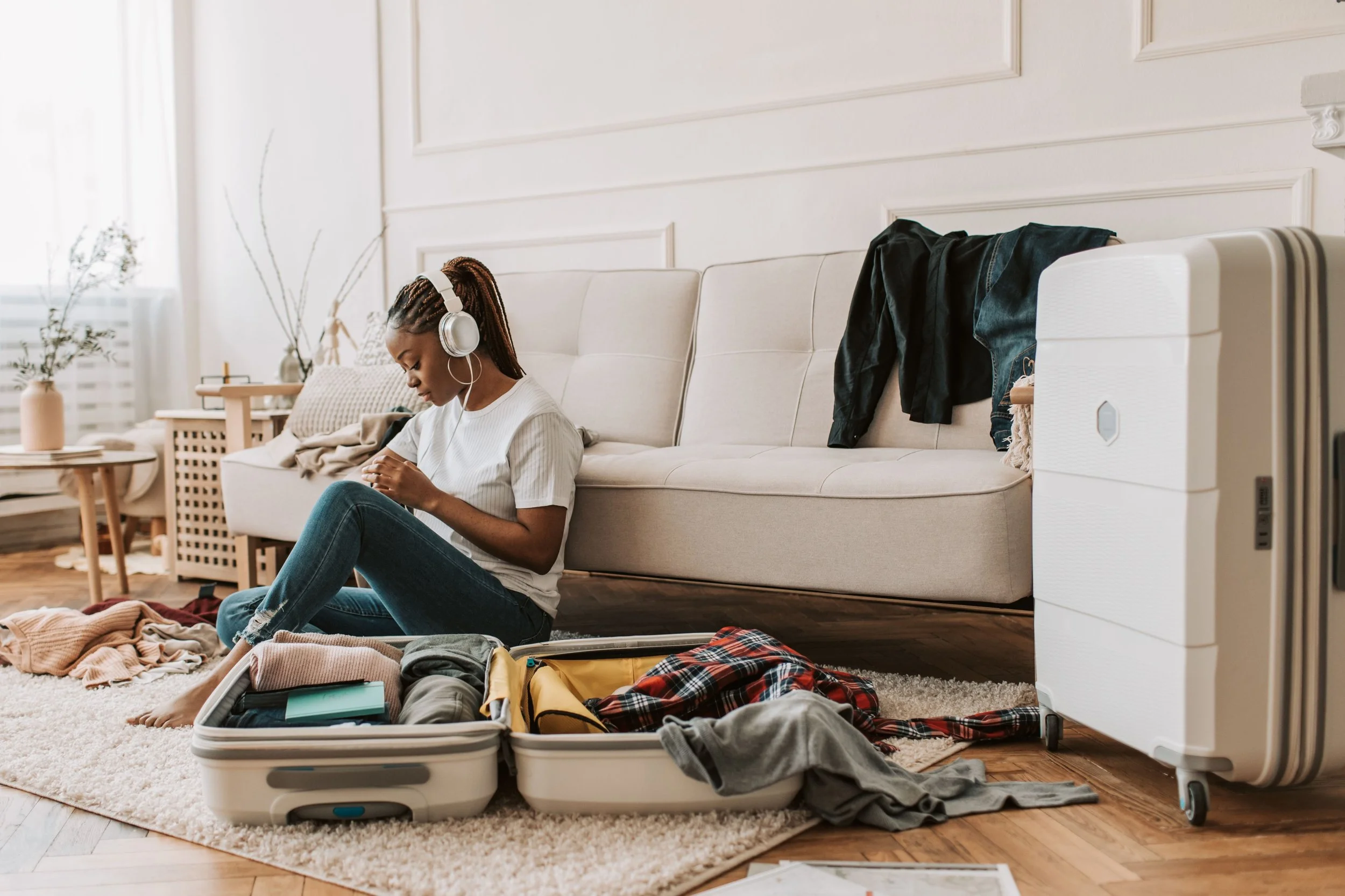 Black woman house sitting | The Sectional