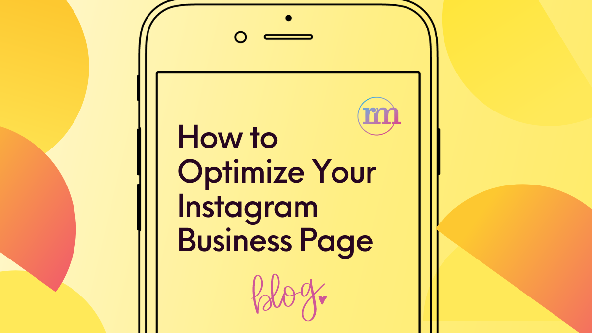 How to Optimize Your Instagram Business Page