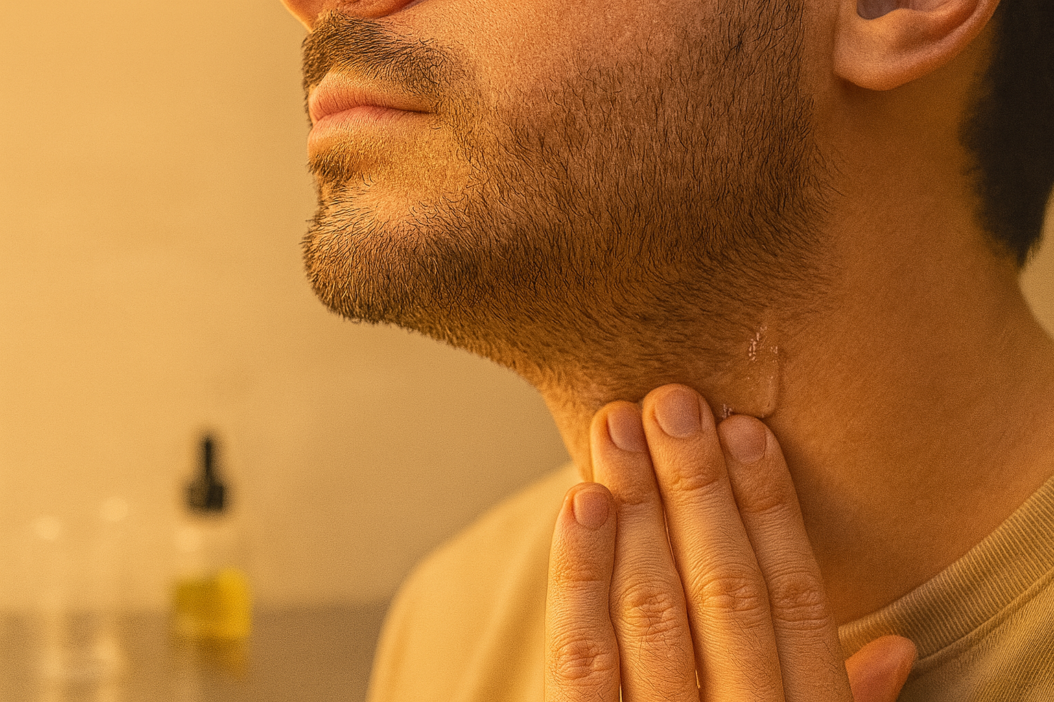 Cuidado da Pele sob a Barba:
Loções calmantes, esfoliantes e soluções anti-irritação desenvolvidas para equilíbrio e prevenção.