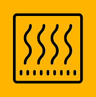 icon of heating device