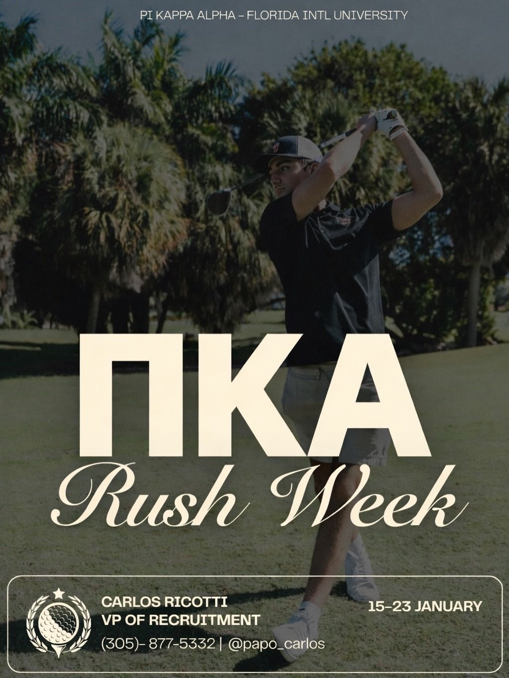 A different standard.
PIKE Rush Week. 

Tradition. Brotherhood. Excellence.