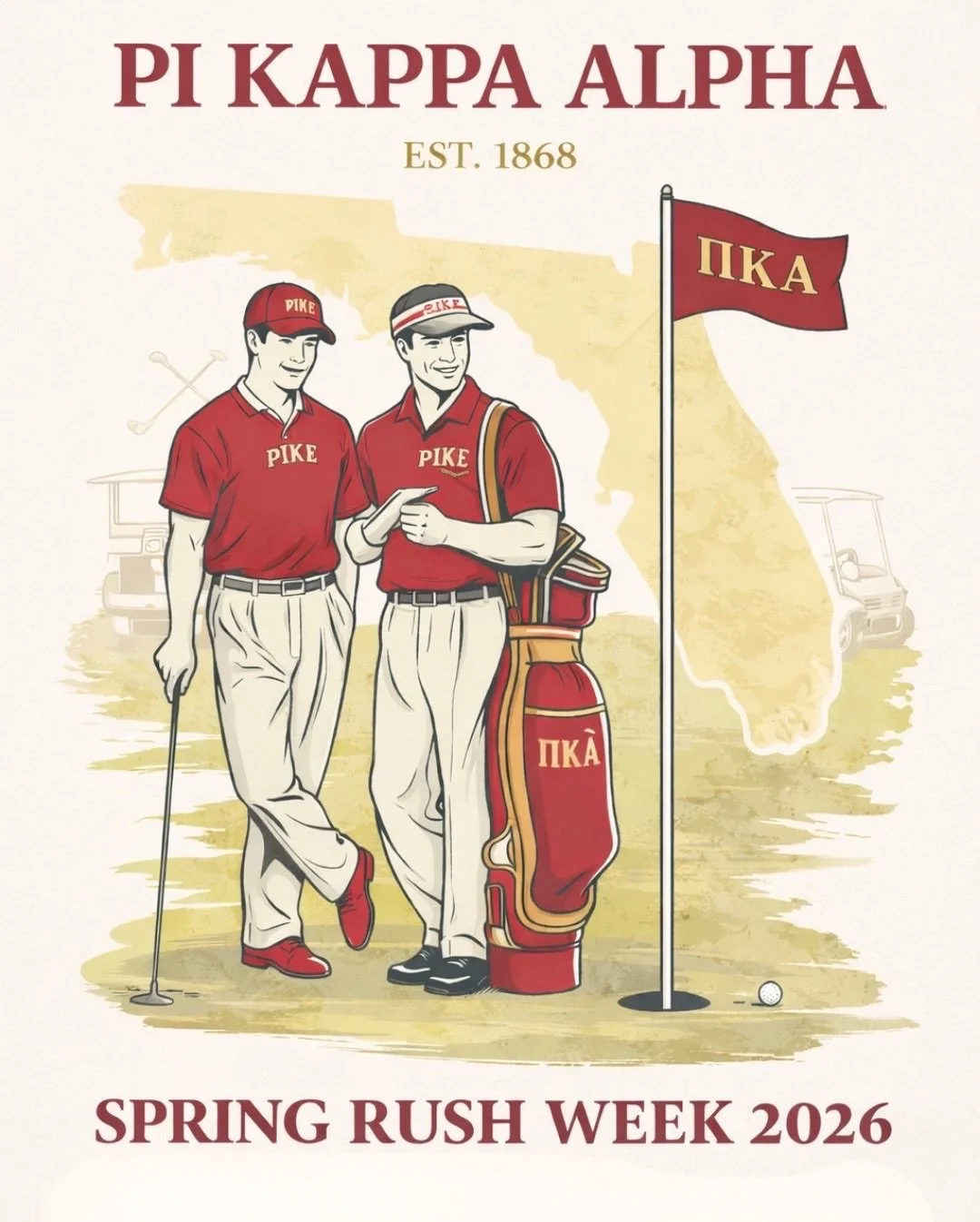 Excellence isn&rsquo;t invited &mdash; it&rsquo;s earned. 

Spring Rush Week 2026.

Step onto the green. Rush PIKE!