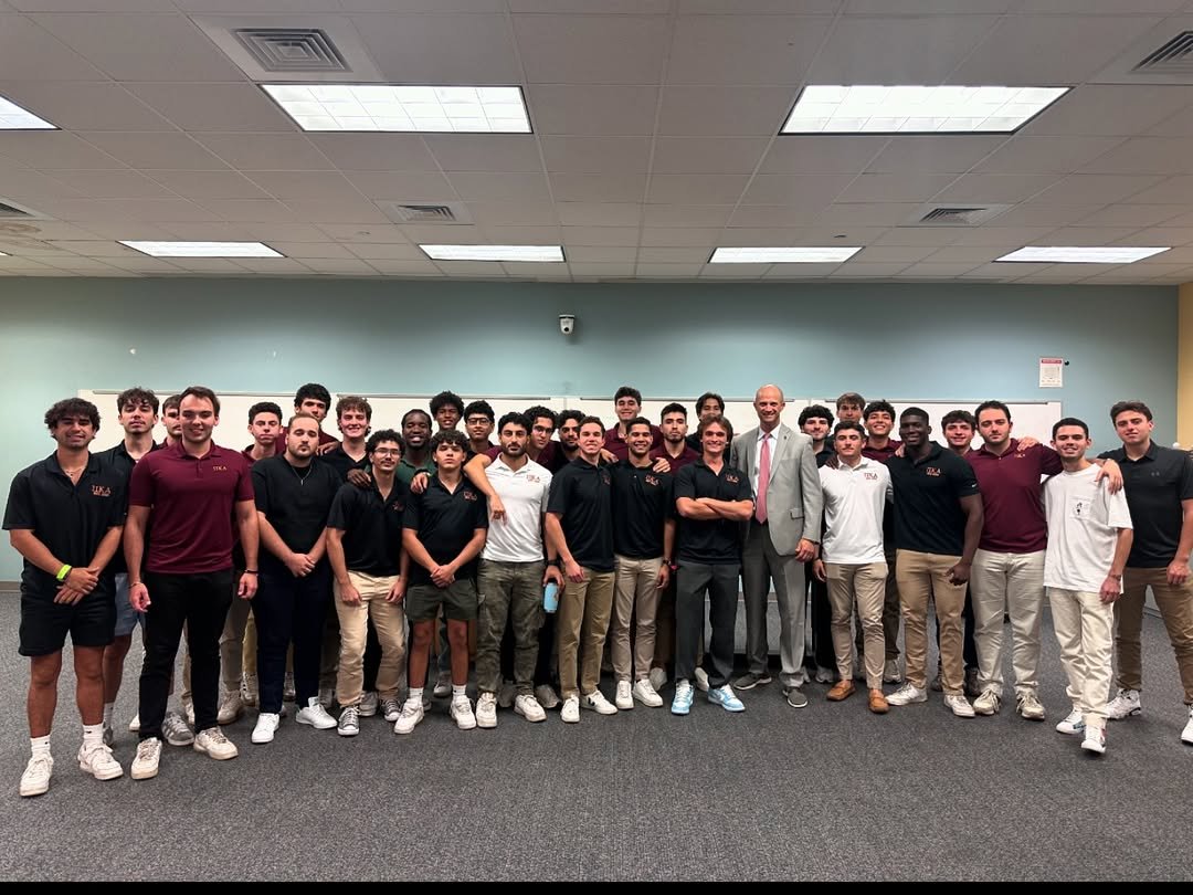 PIKE CEO, Justin Buck, with Kappa Gamma Chapter.