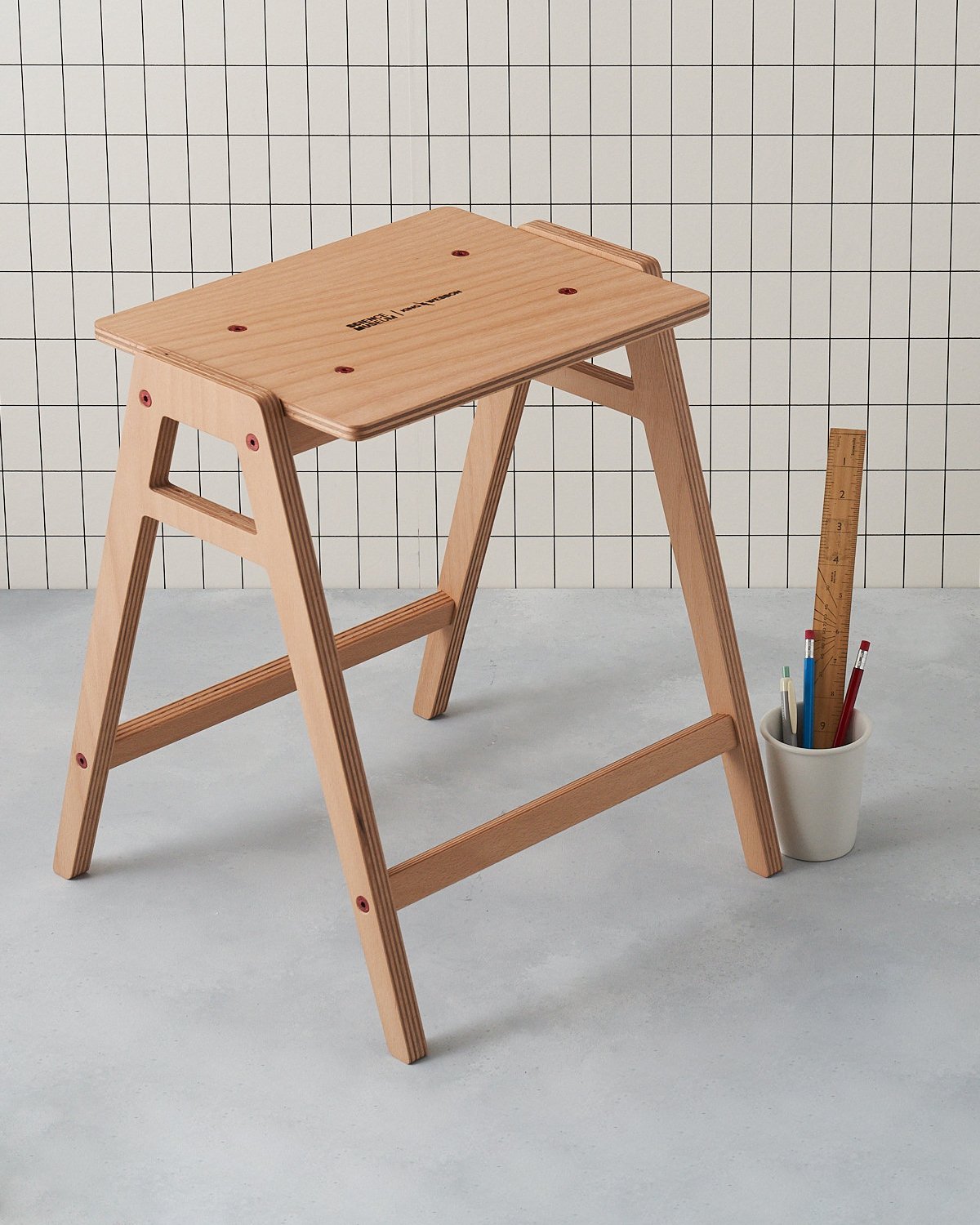King & Webbon x Science Museum Lab Stool