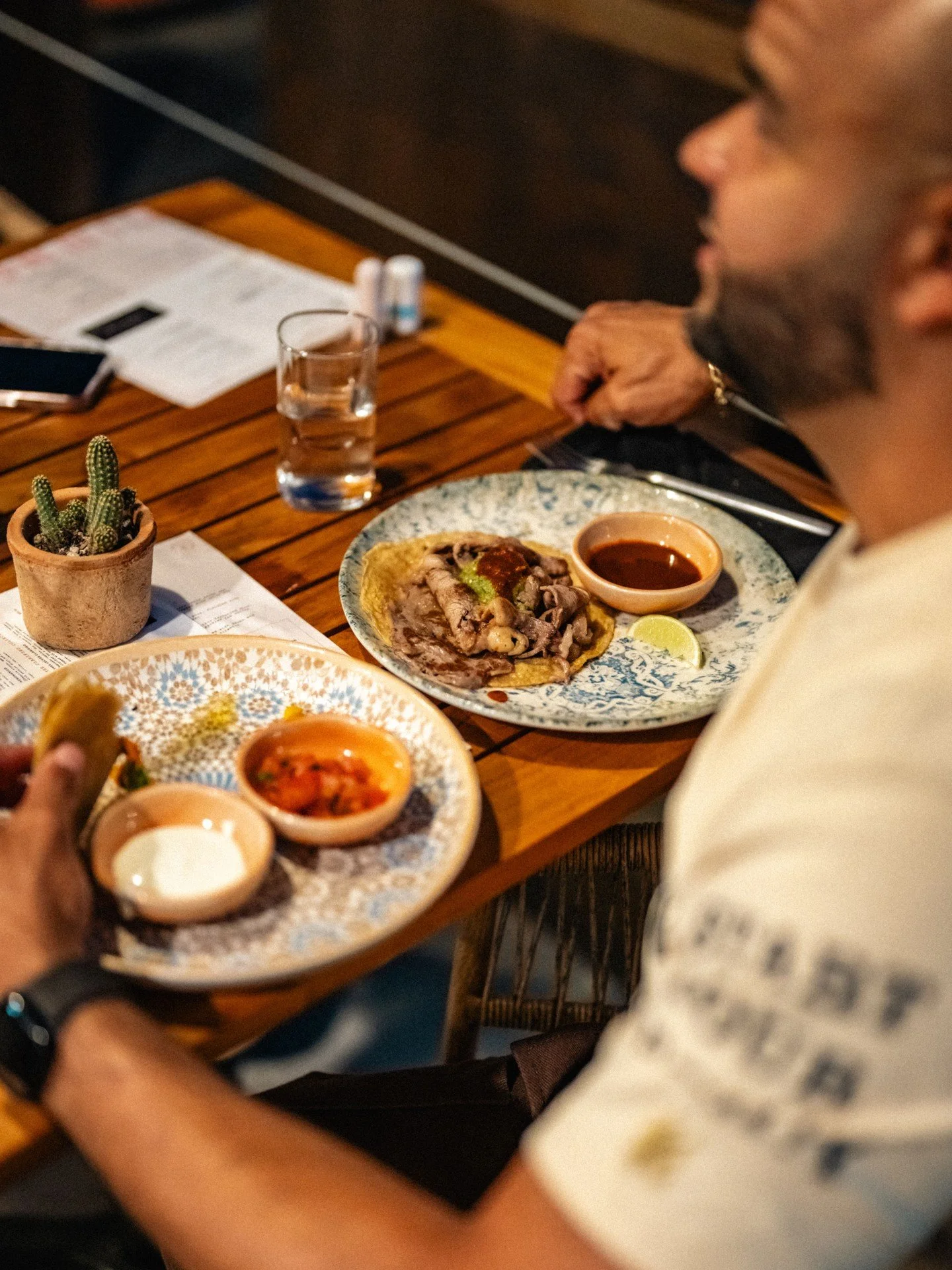 A masterpiece taco with Premium Certified Angus Beef ribeye, grilled to order, an artisan tortilla and delightfully finished with our signature salsa. Who's ready to eat? 😍