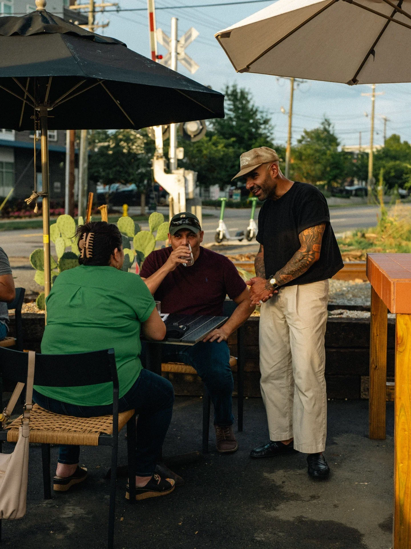 We call ourselves "Your Neighbor's Kitchen" because our house is the unwind, come as you are, eat a meal you'll dream about, and sip on a cocktail or two type of place. 

Reservations recommended. Link in our bio!
