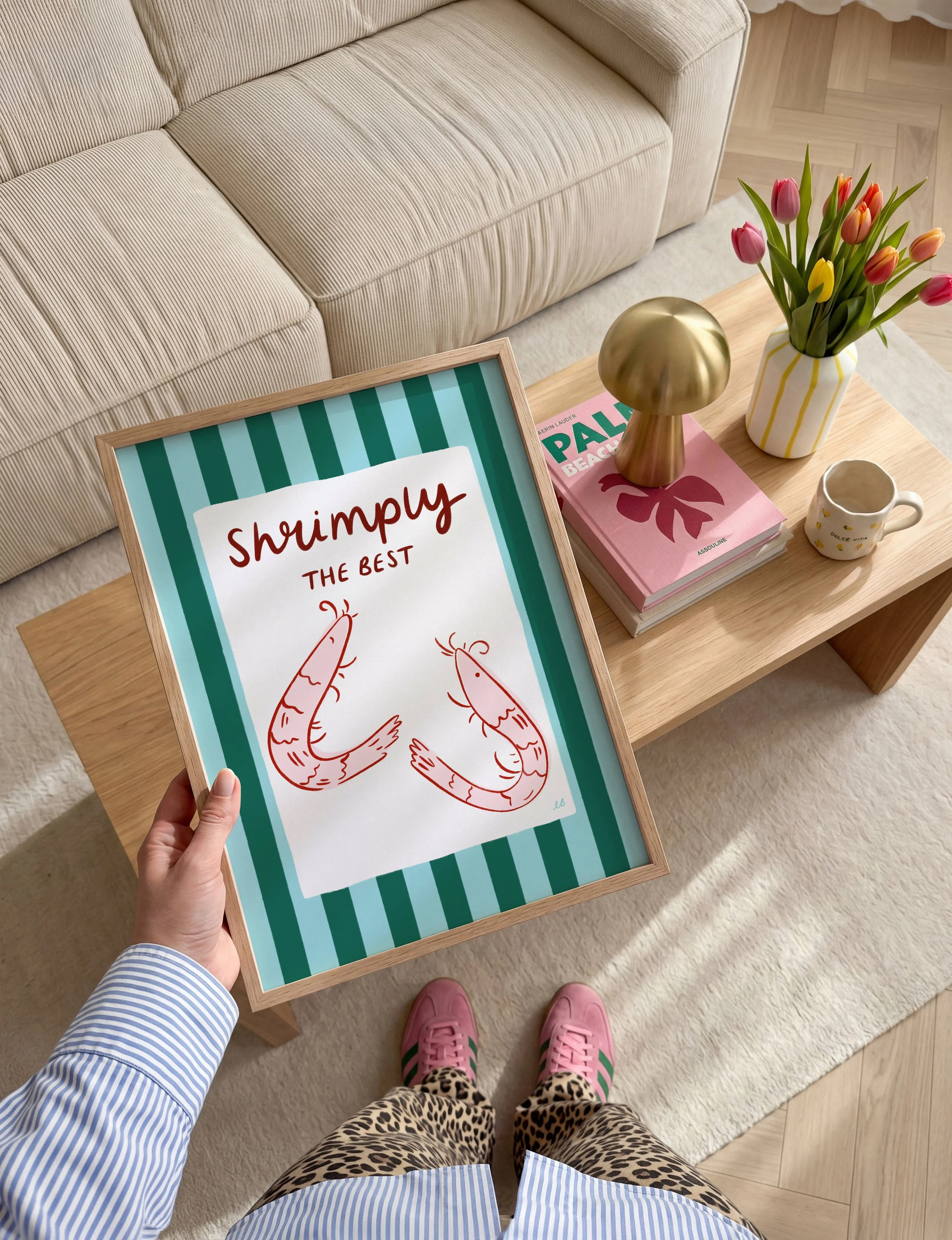 Shrimply the Best Print
