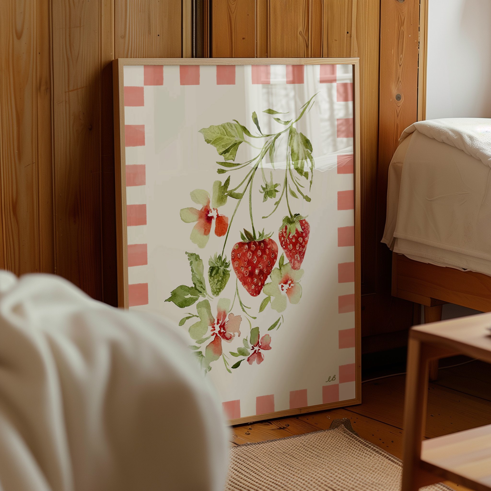 WATERCOLOUR WALL ART FRUIT GARDEN FLORALS POSTER.jpg