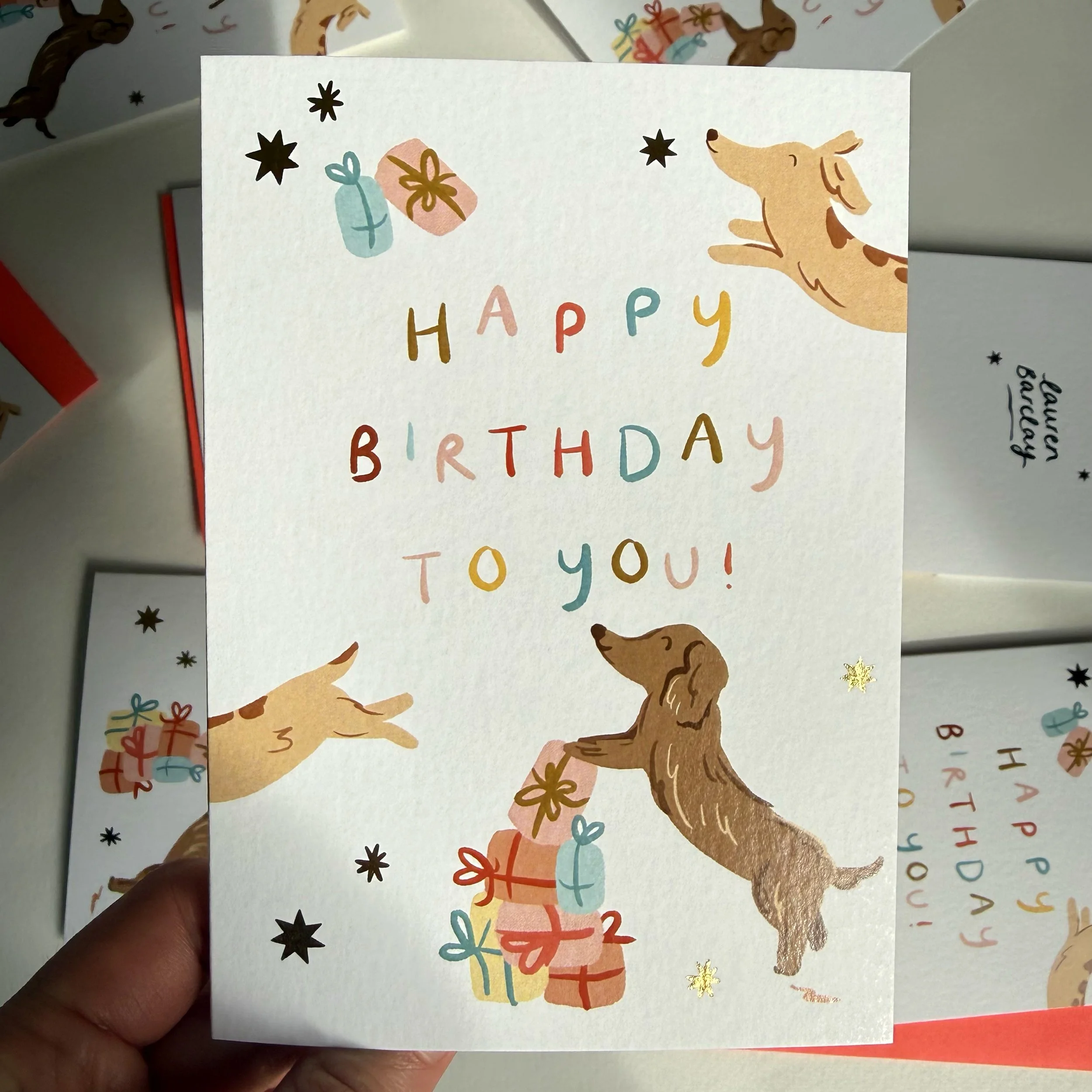cute dog card for her birthday.jpg