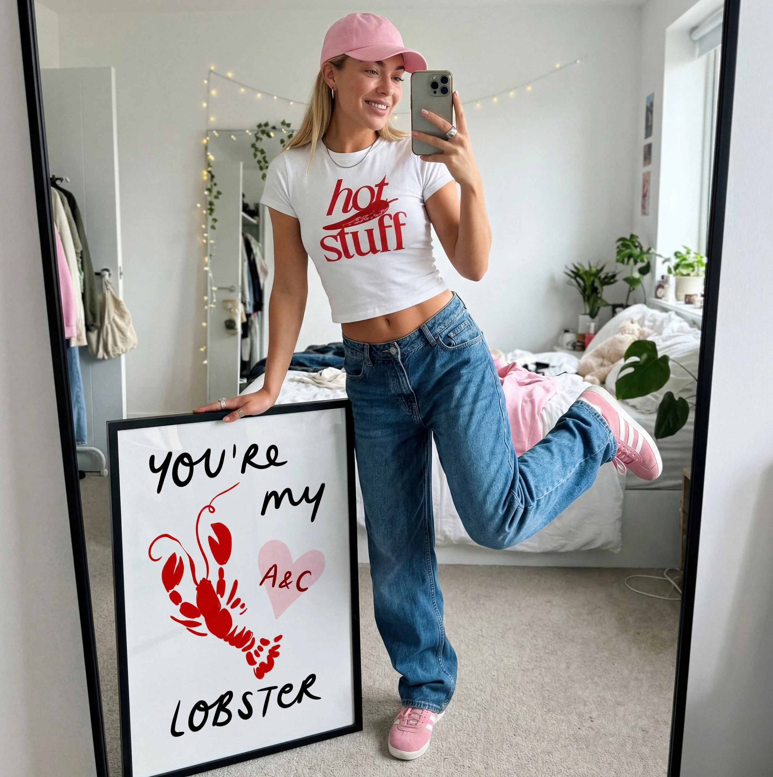 YOU'RE MY LOBSTER PRINT ANNIVERSARY GIFT FOR HIM.jpg