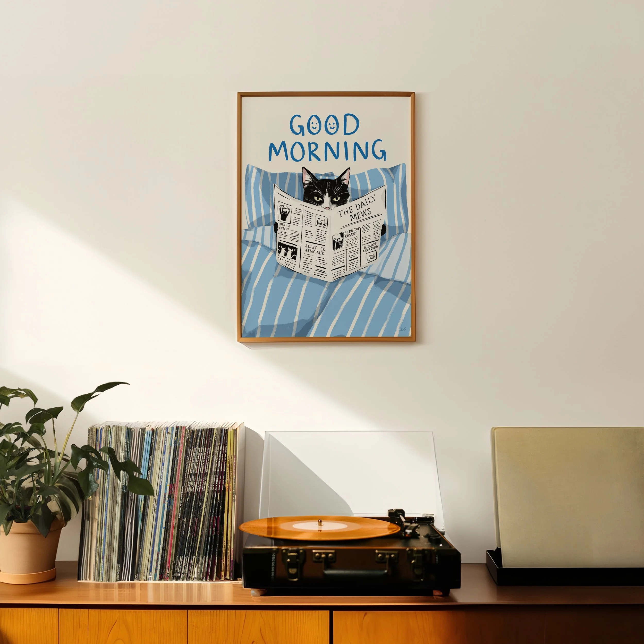 cat poster cat reading newspaper print.jpg