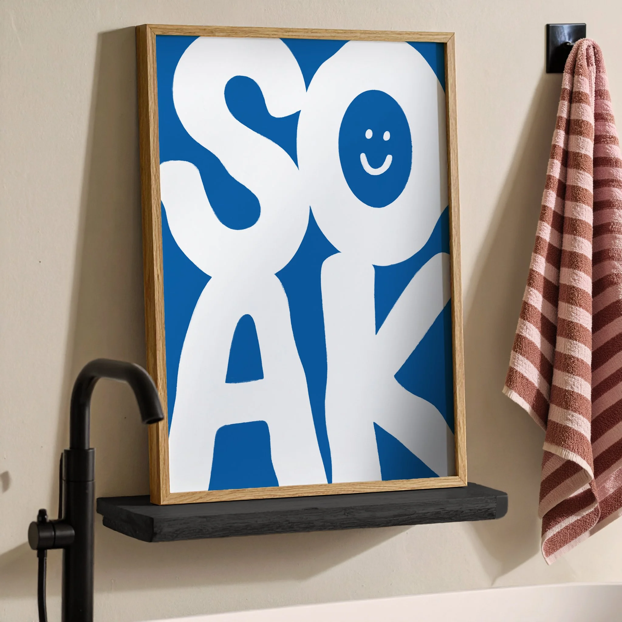 Soak Bathroom Print