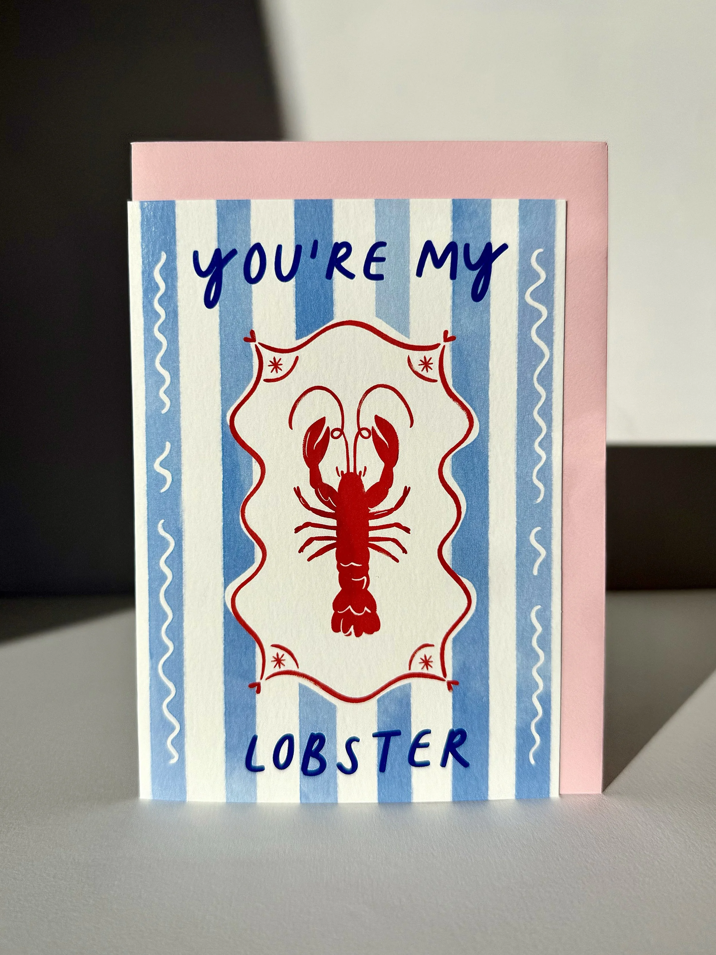 You're My Lobster Card