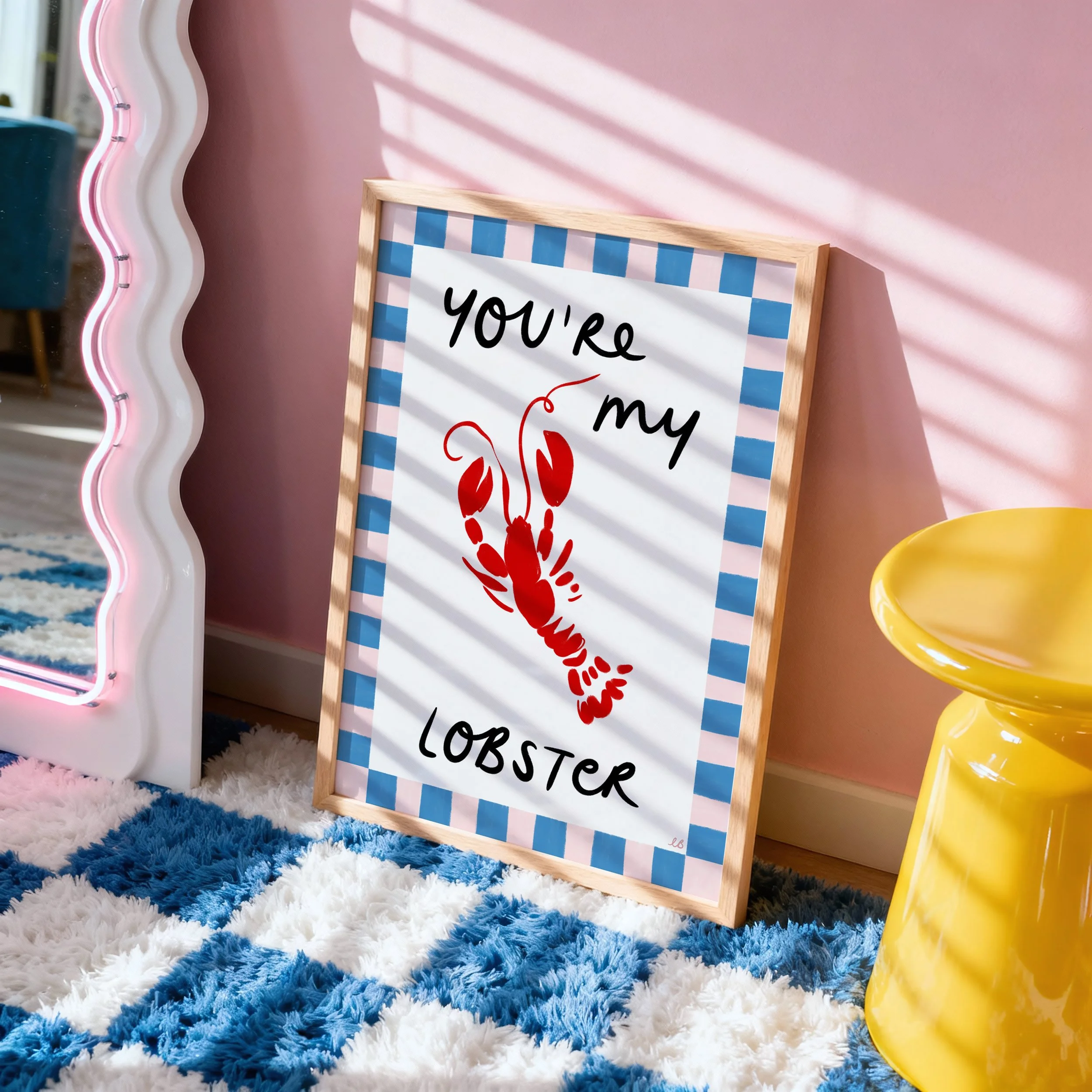 CUTE LOBSTER POSTER GIRLFRIEND BIRTHDAY.jpg
