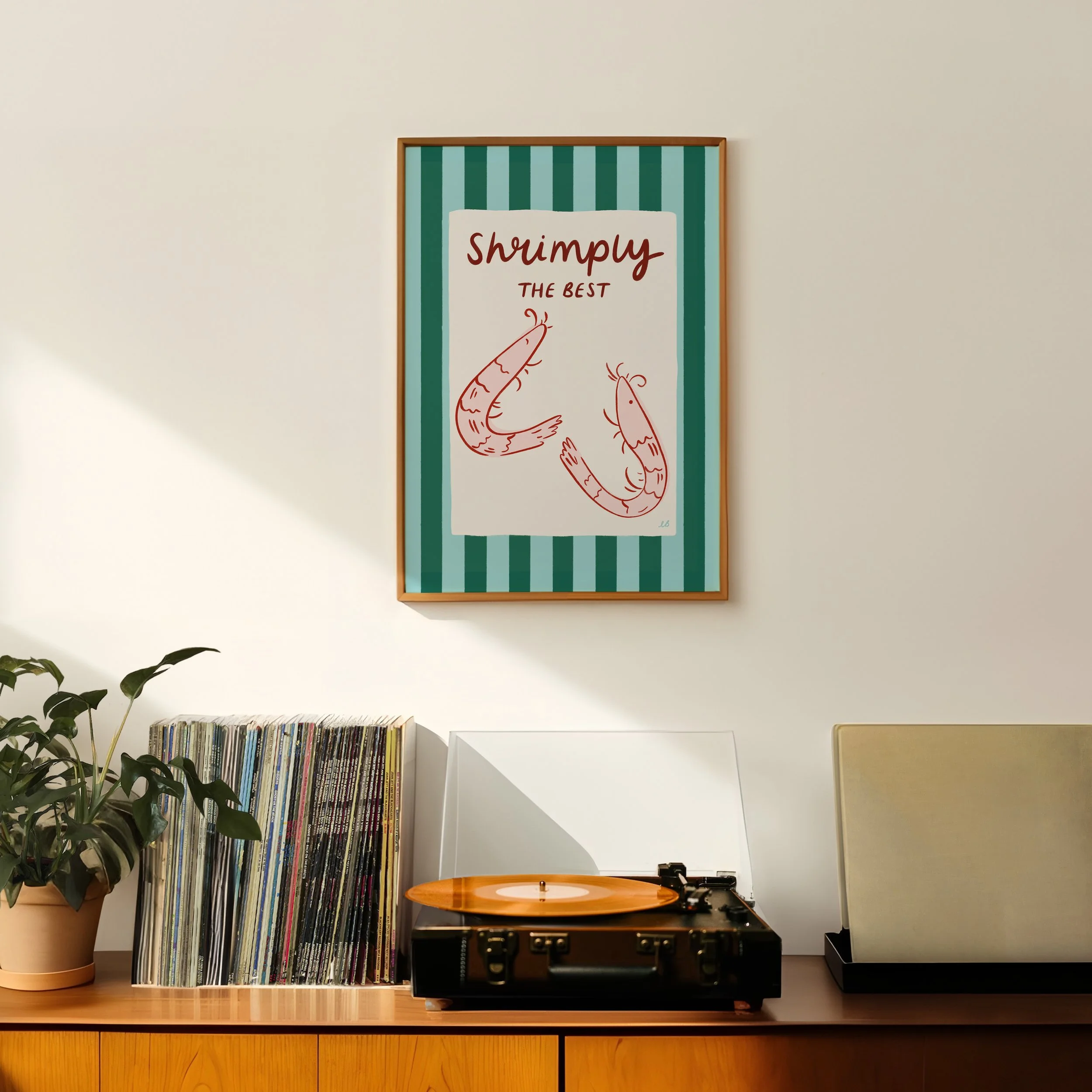 dining room decor quirky illustrated print art.jpg