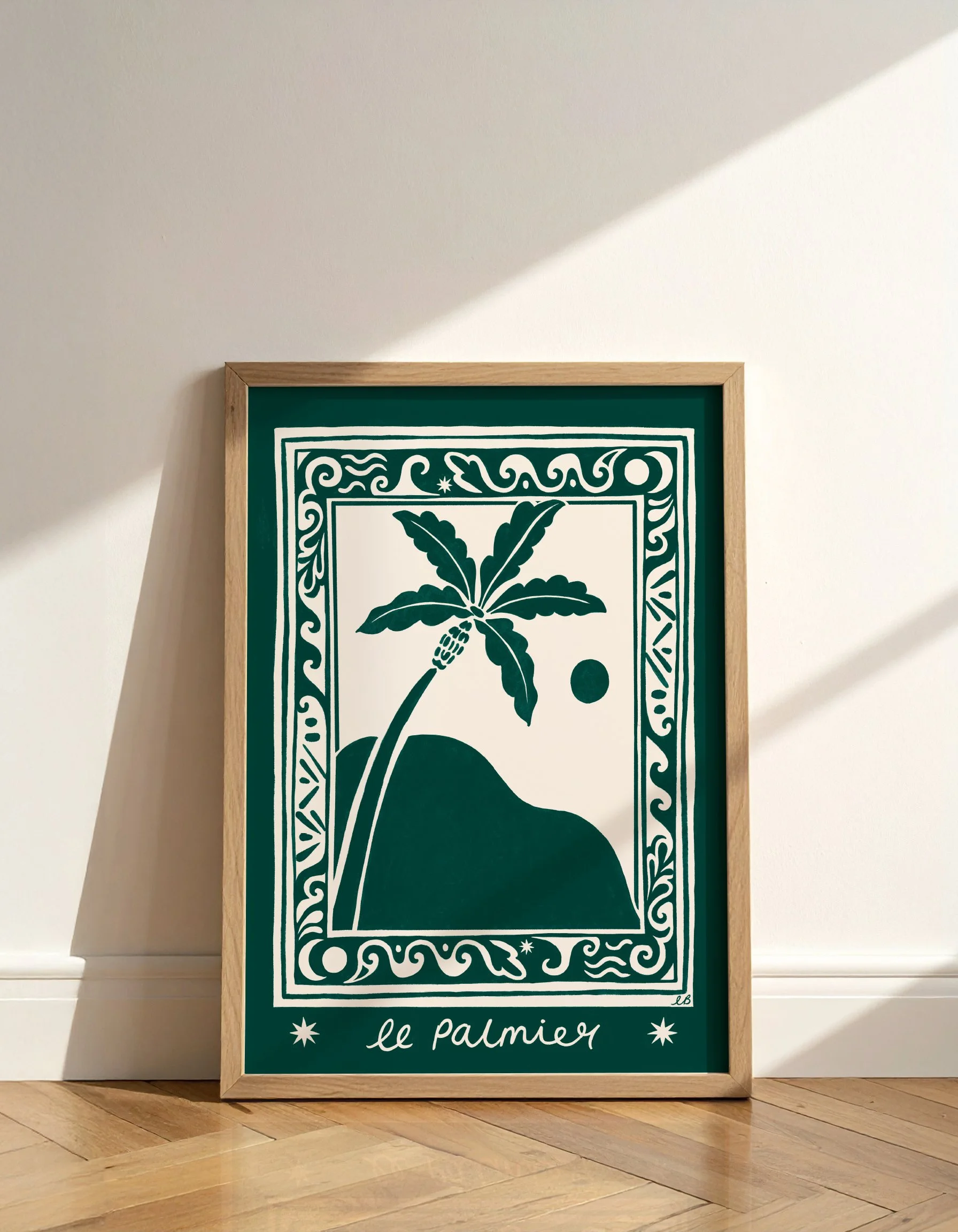 Le Palmier Print