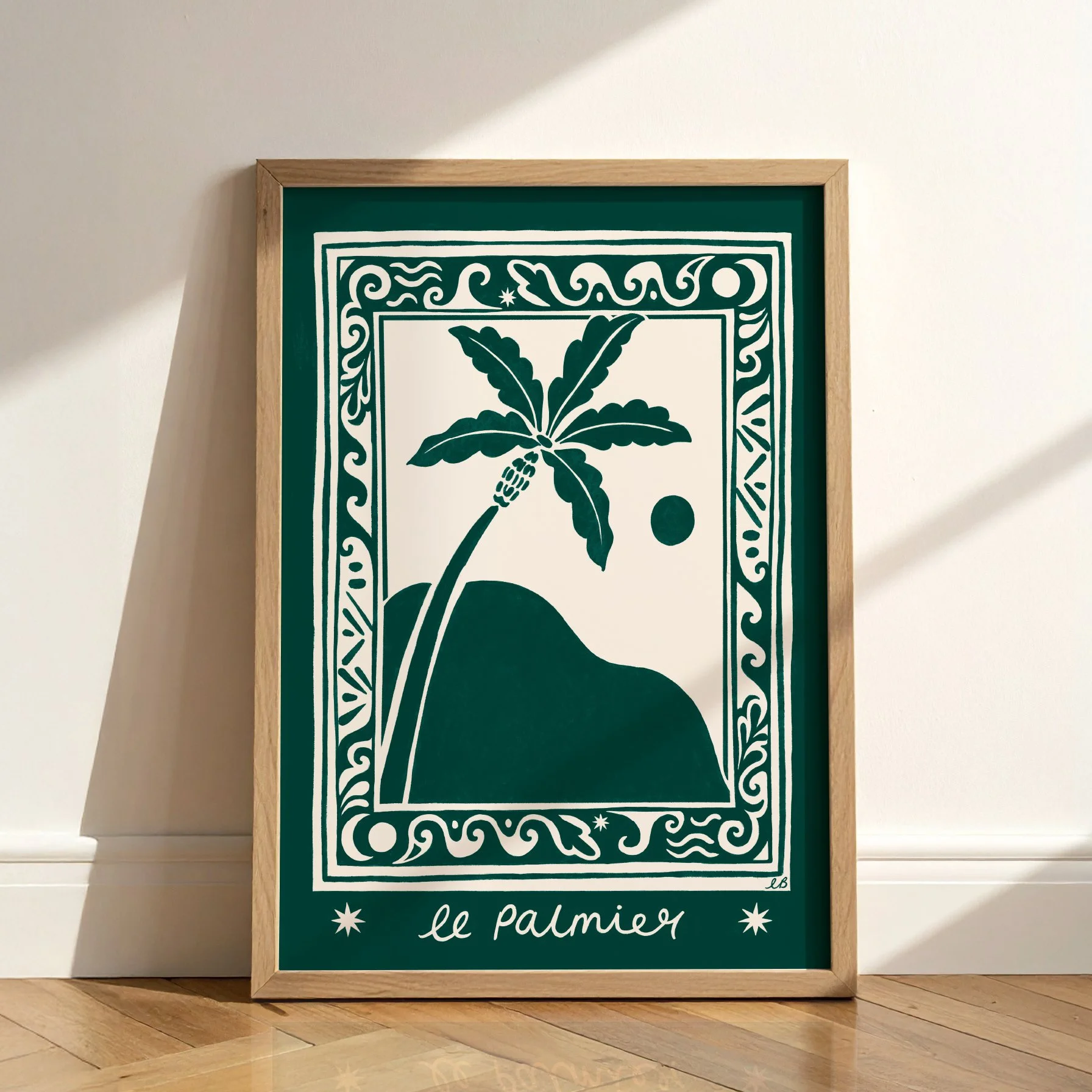 Le Palmier Print