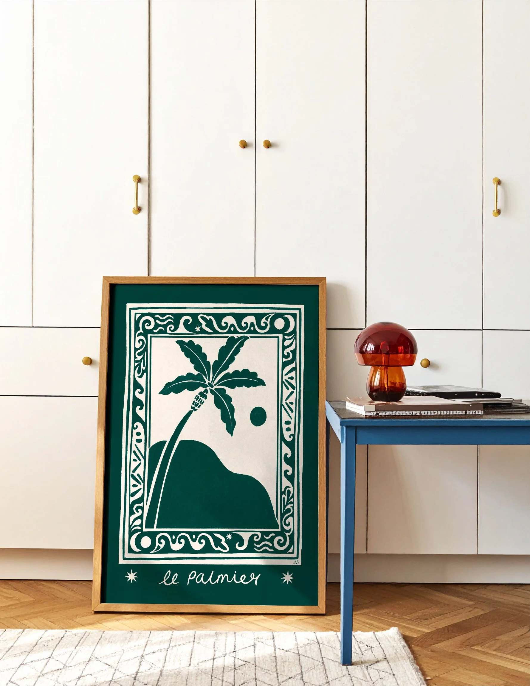 Le Palmier Print