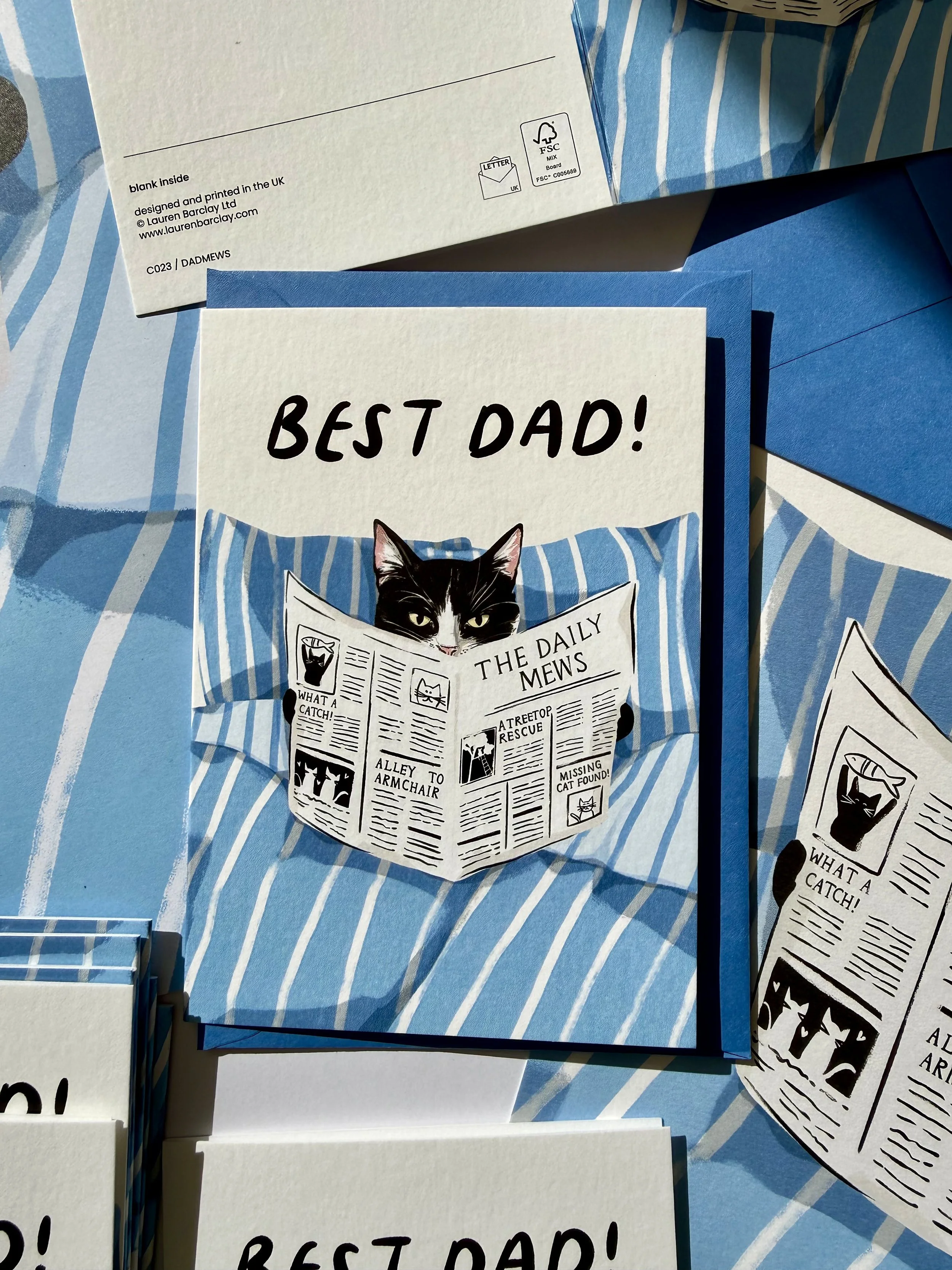 Best Dad Cat Cat