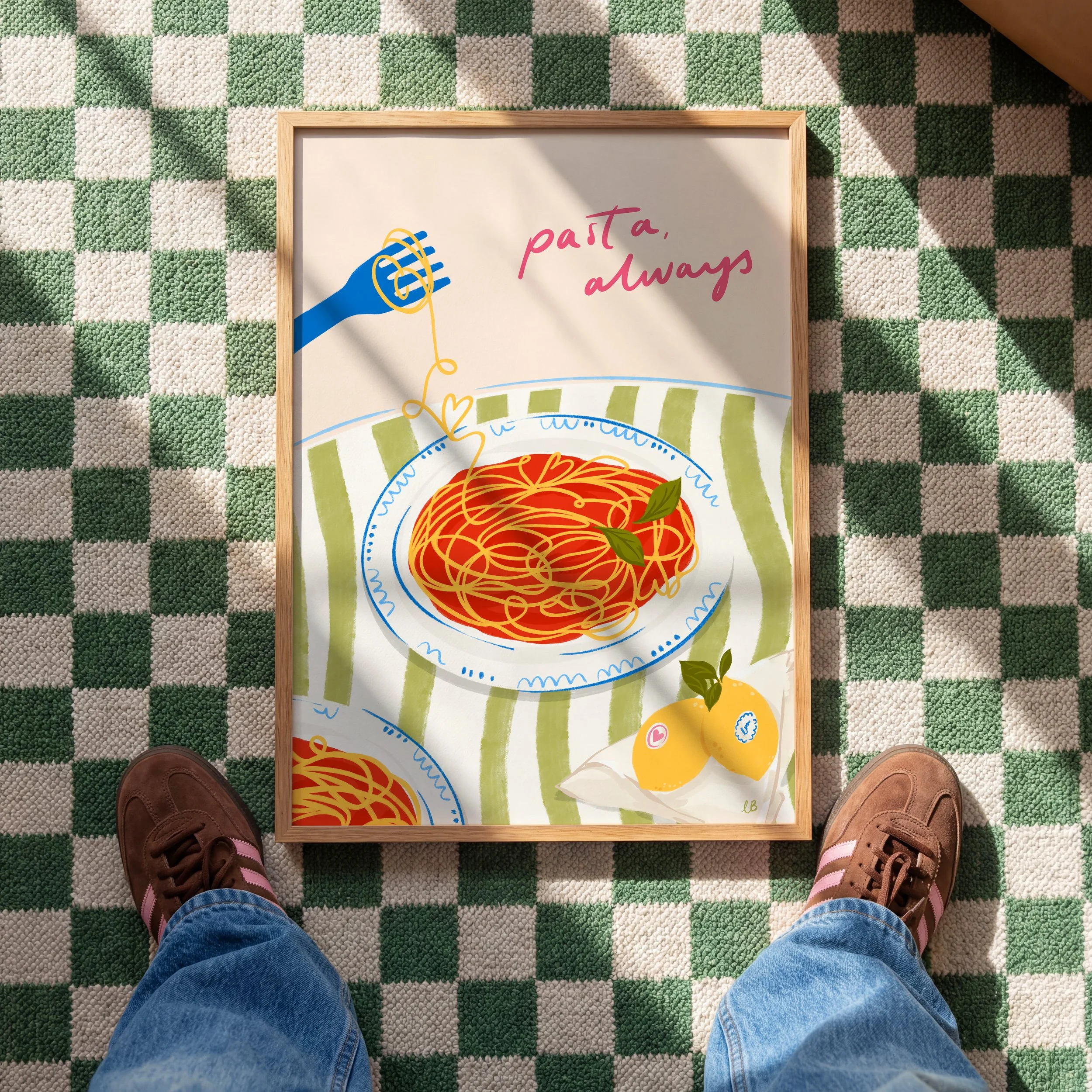 Pasta Always Print
