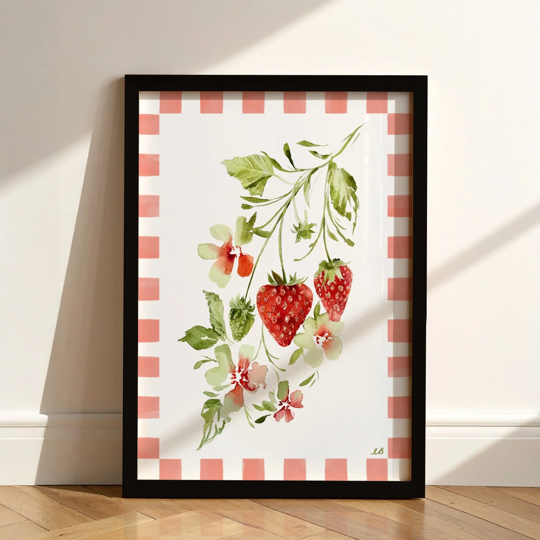 PRETTY KITCHEN WALL ART BOTANICAL POSTER FRUIT AND VEG.jpg