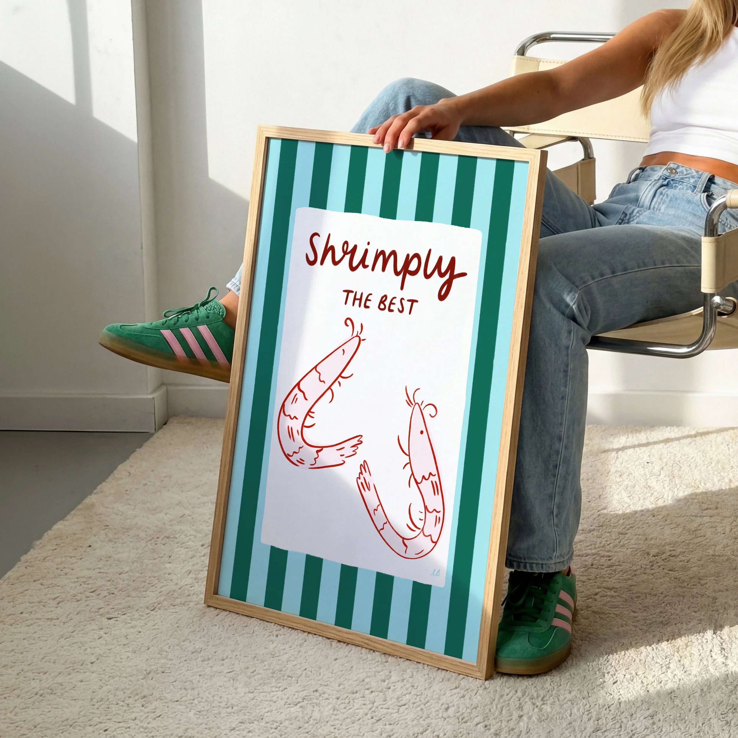 kitchen wall art fun trendy poster foodie.jpg