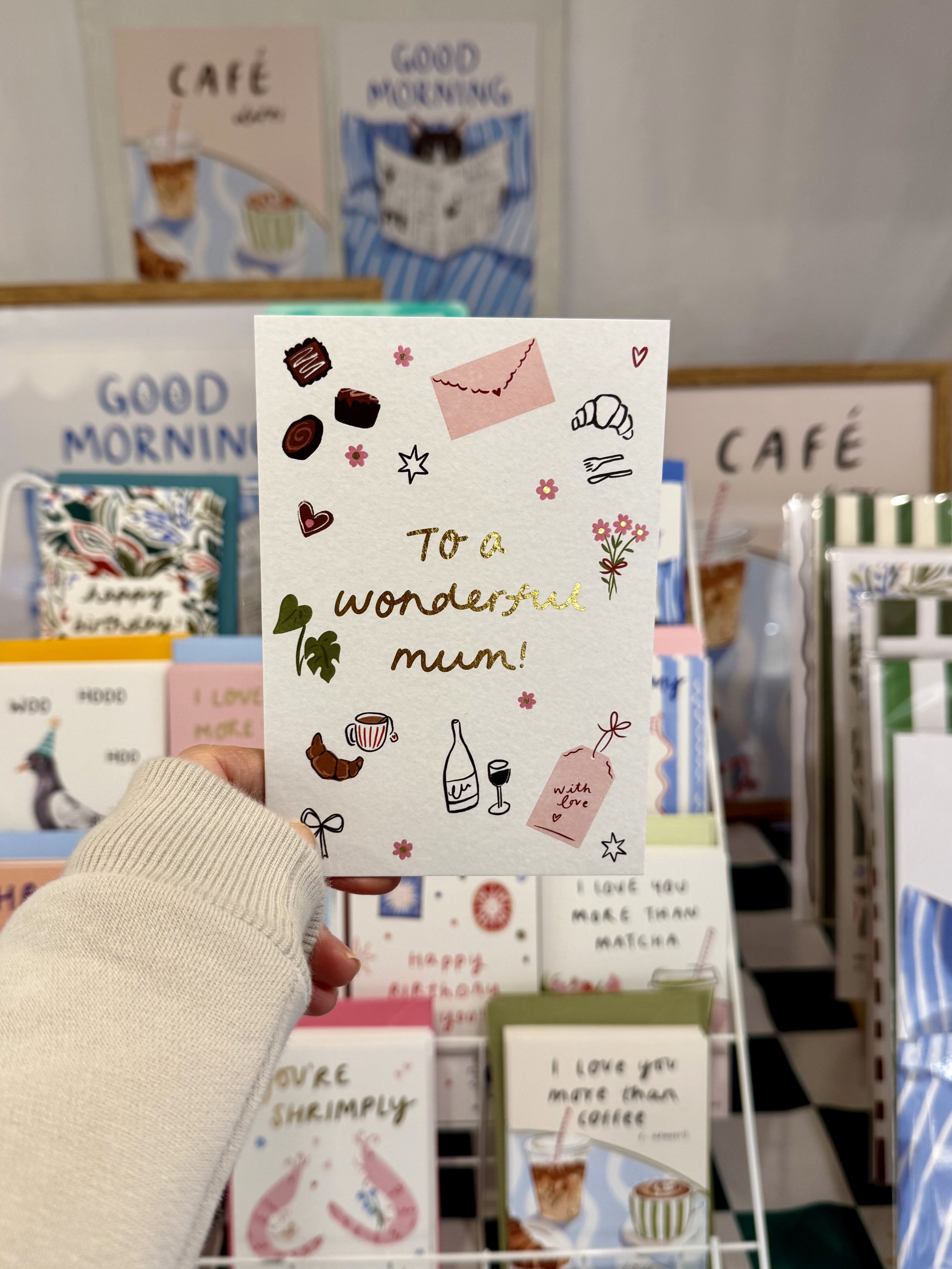 cute mum card for her gold foil.jpg