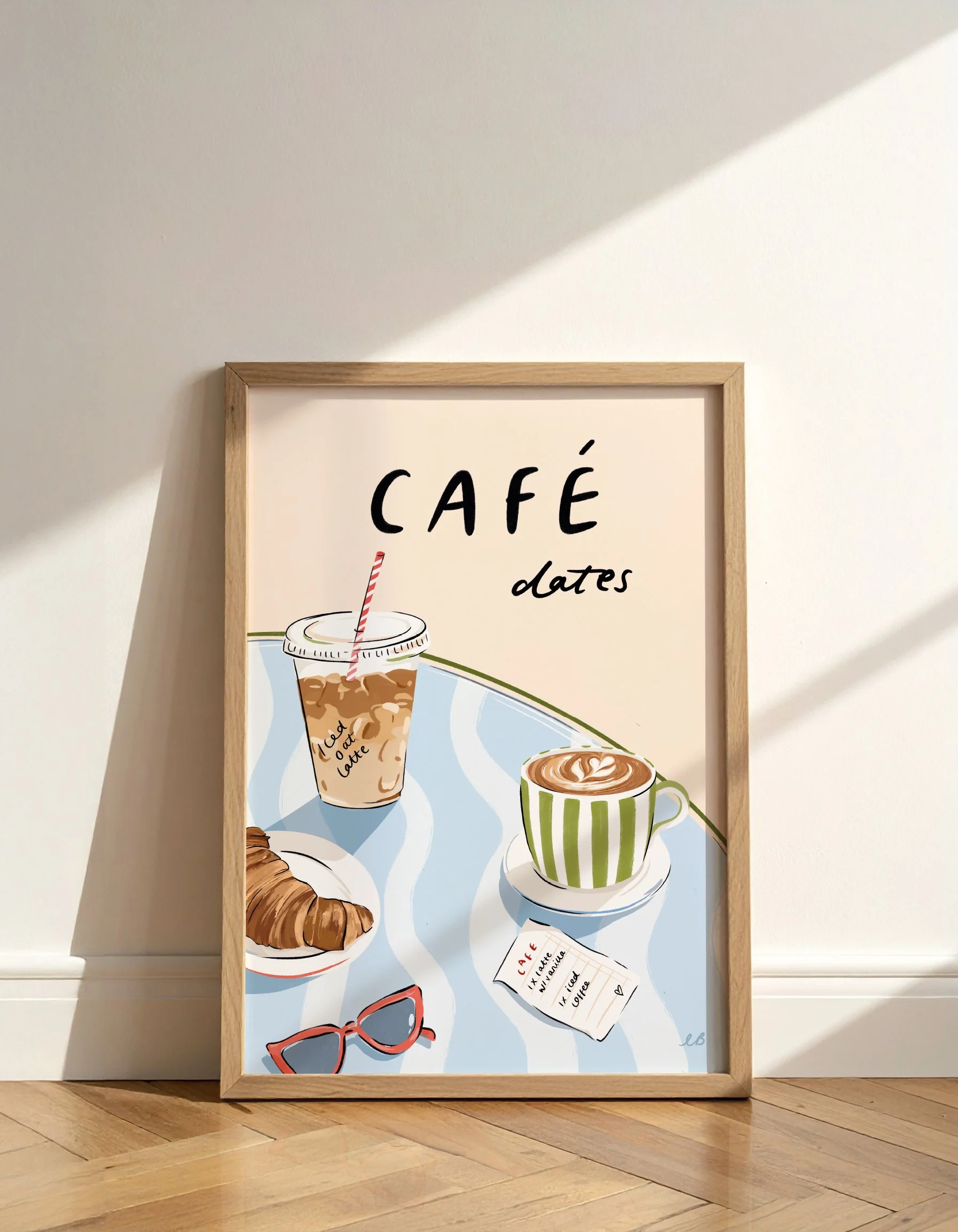 Cafe Dates Print