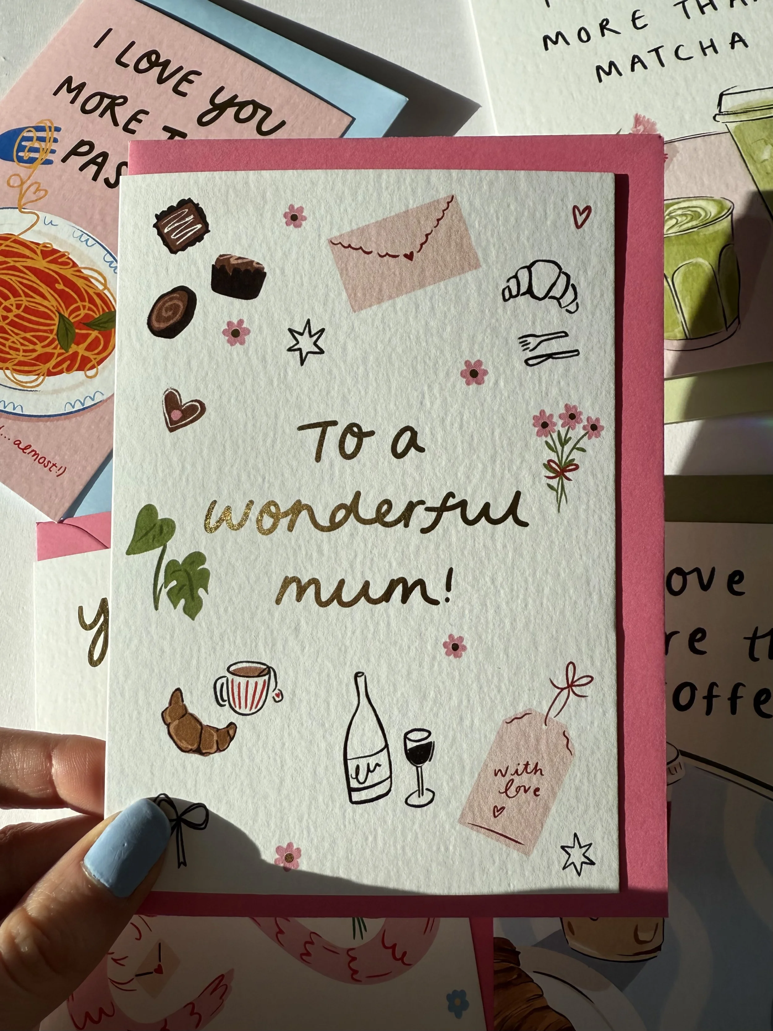 Wonderful Mum Card