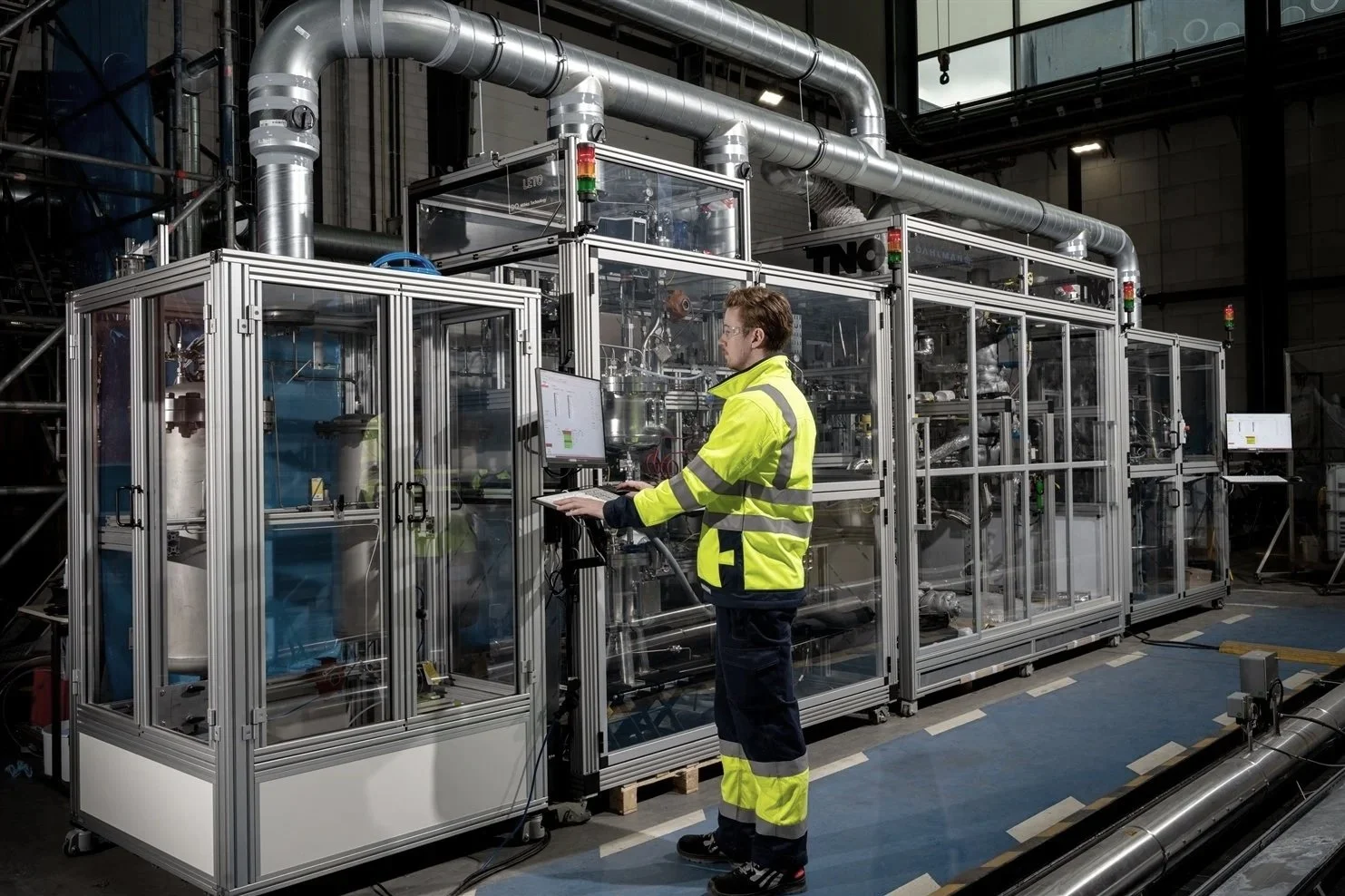 Sovereign Materials Selective Dissolution Factory Worker