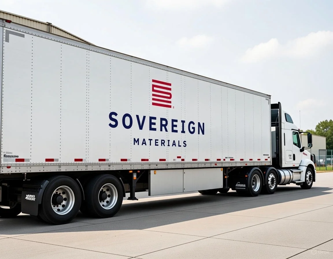 Sovereign Materials Physical Dismantling 18-Wheeler Truck