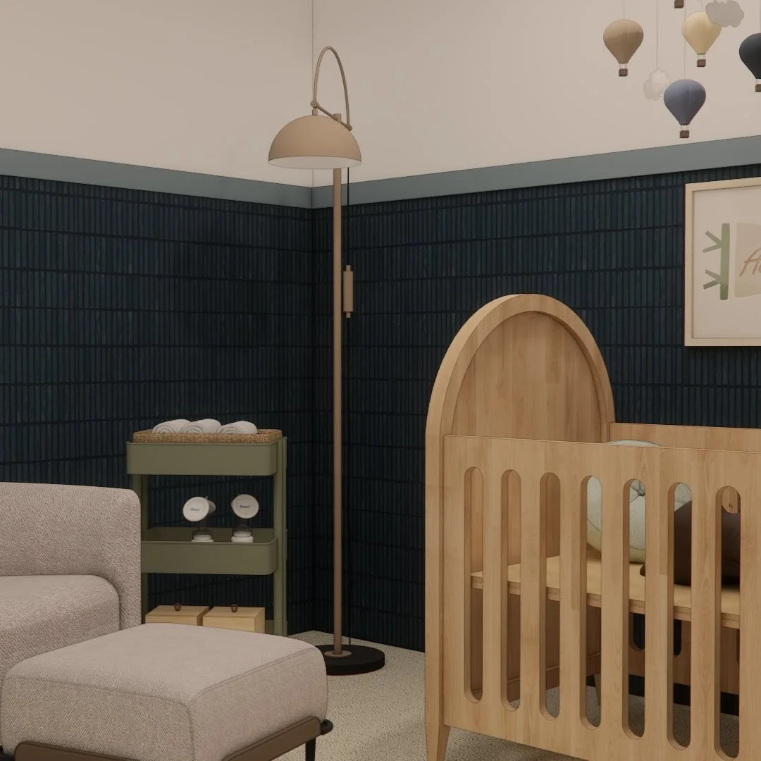 Sweetest little details coming together in the &ldquo;lullaby lounge&rdquo; ☁️